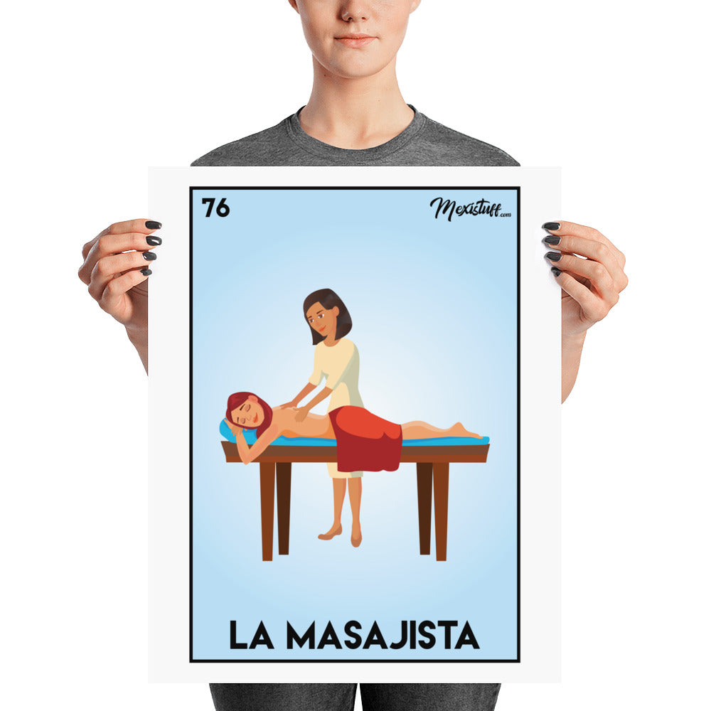 La Masajista Poster – MexiStuff