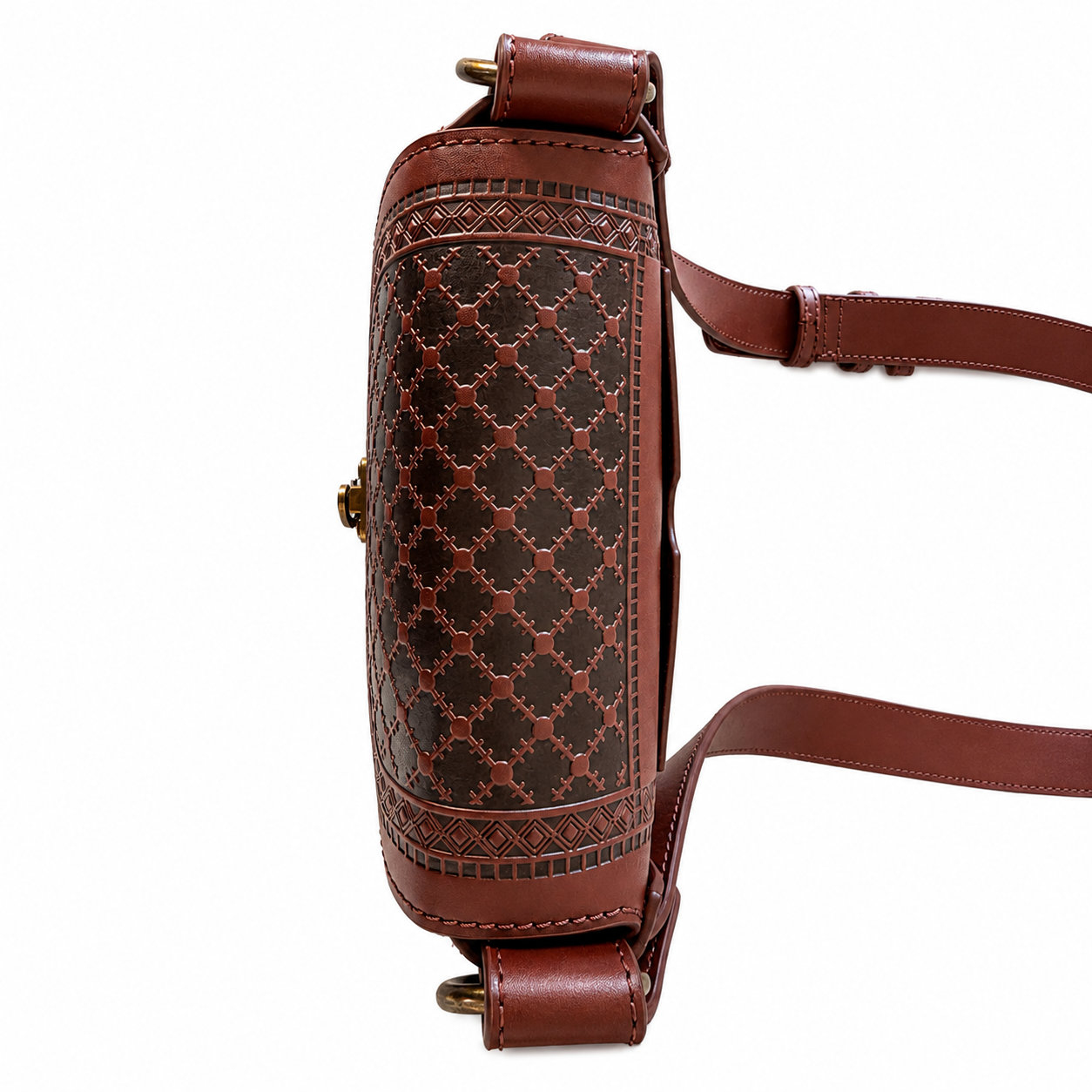 Alma Mia Leather Handbag