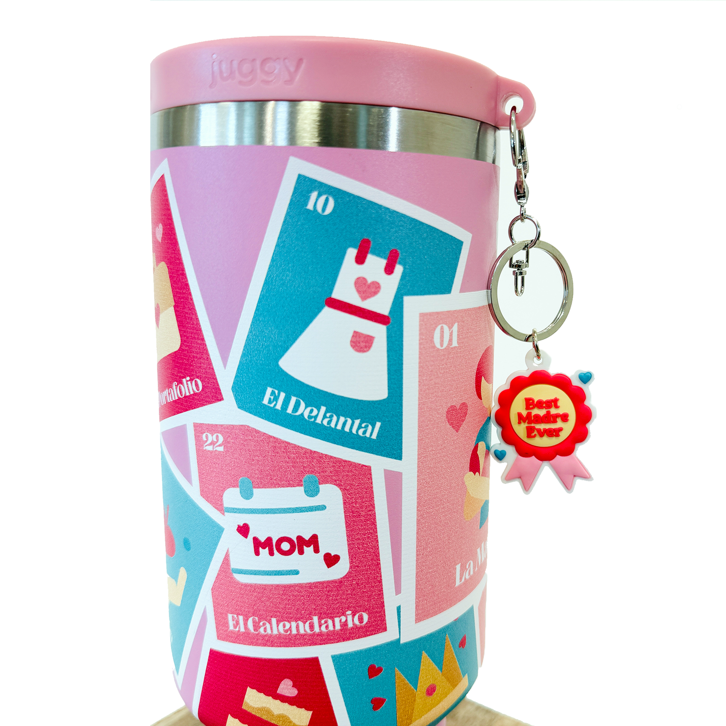 "Best Madre Ever" Keychain