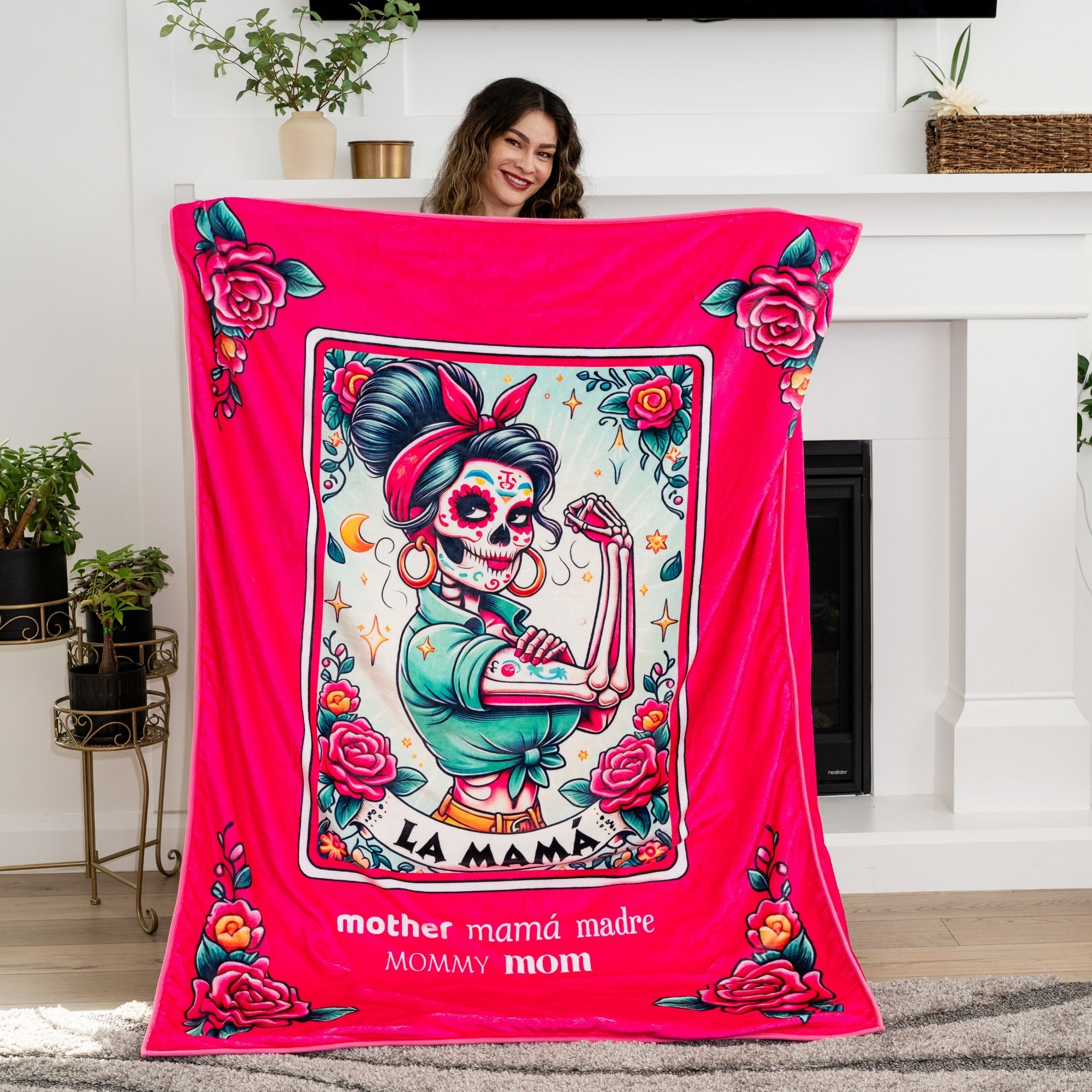 La Mama Lux Throw Blanket