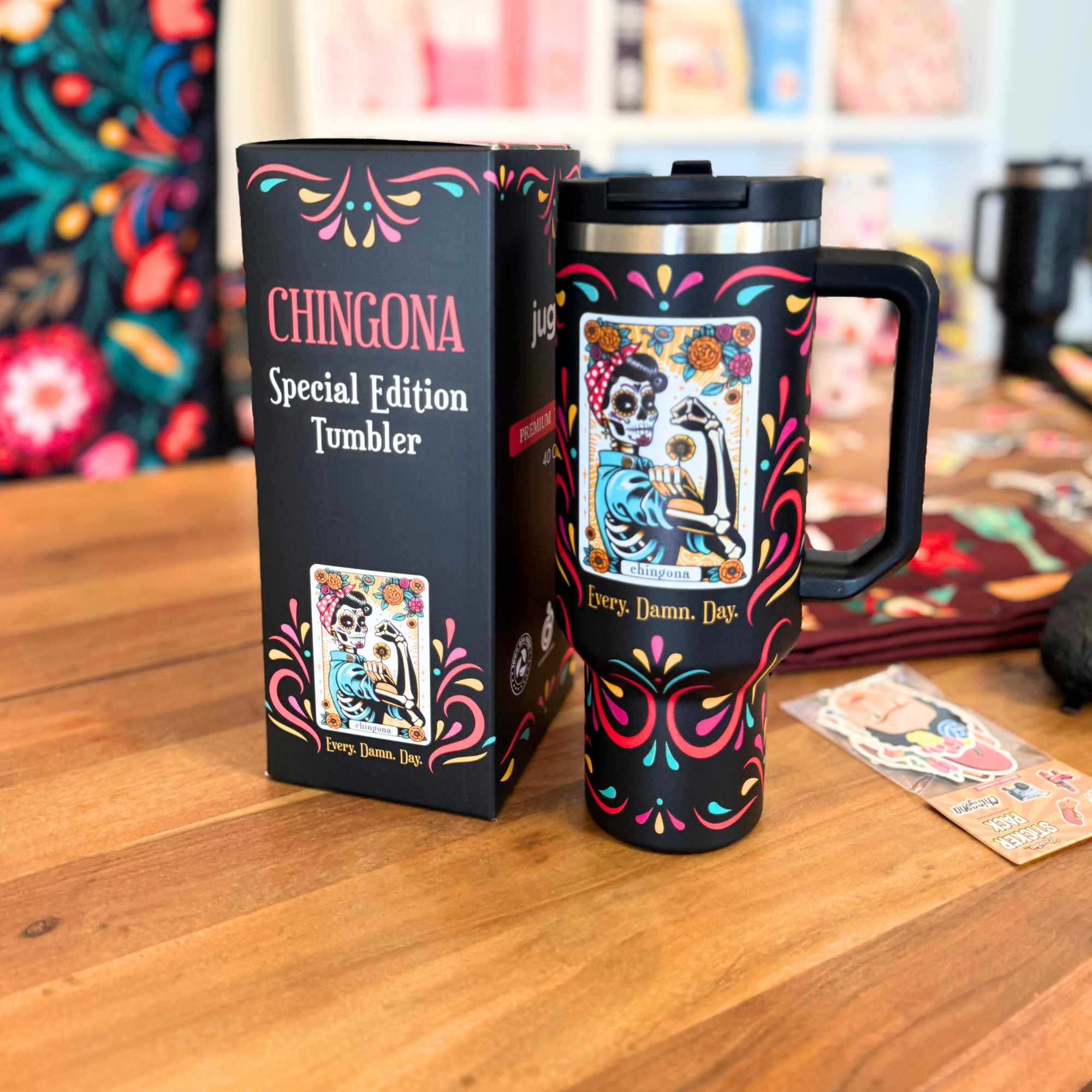 Chingona 40 OZ Tumbler