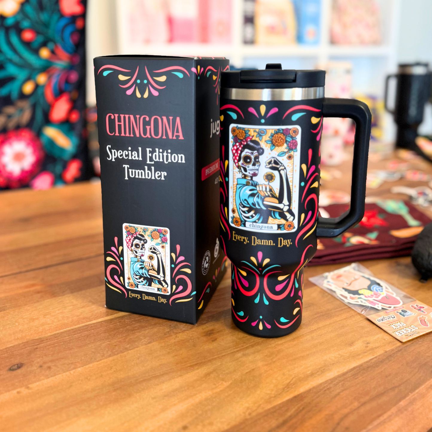 Chingona 40 OZ Tumbler