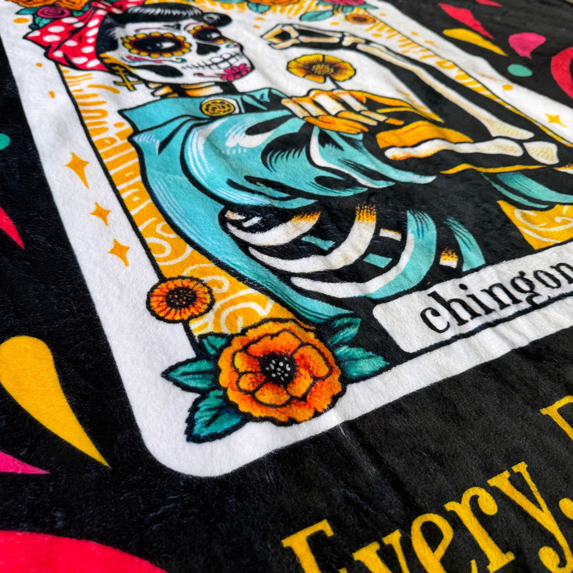 Chingona Lux Throw Blanket