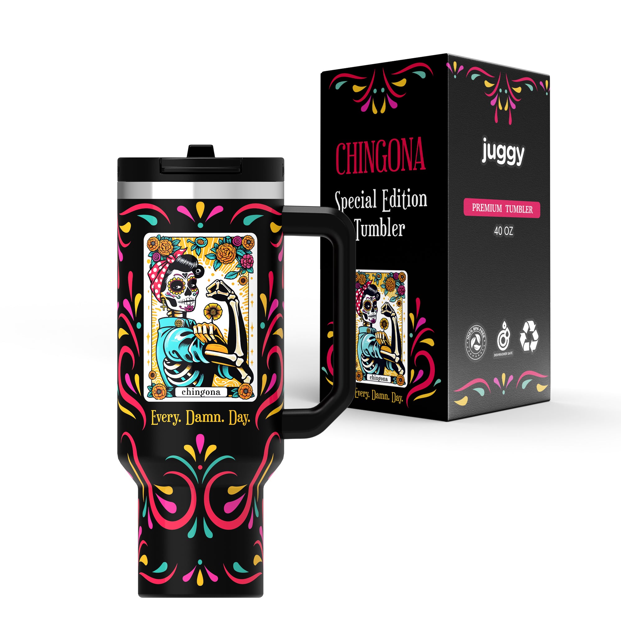Chingona 40 OZ Tumbler