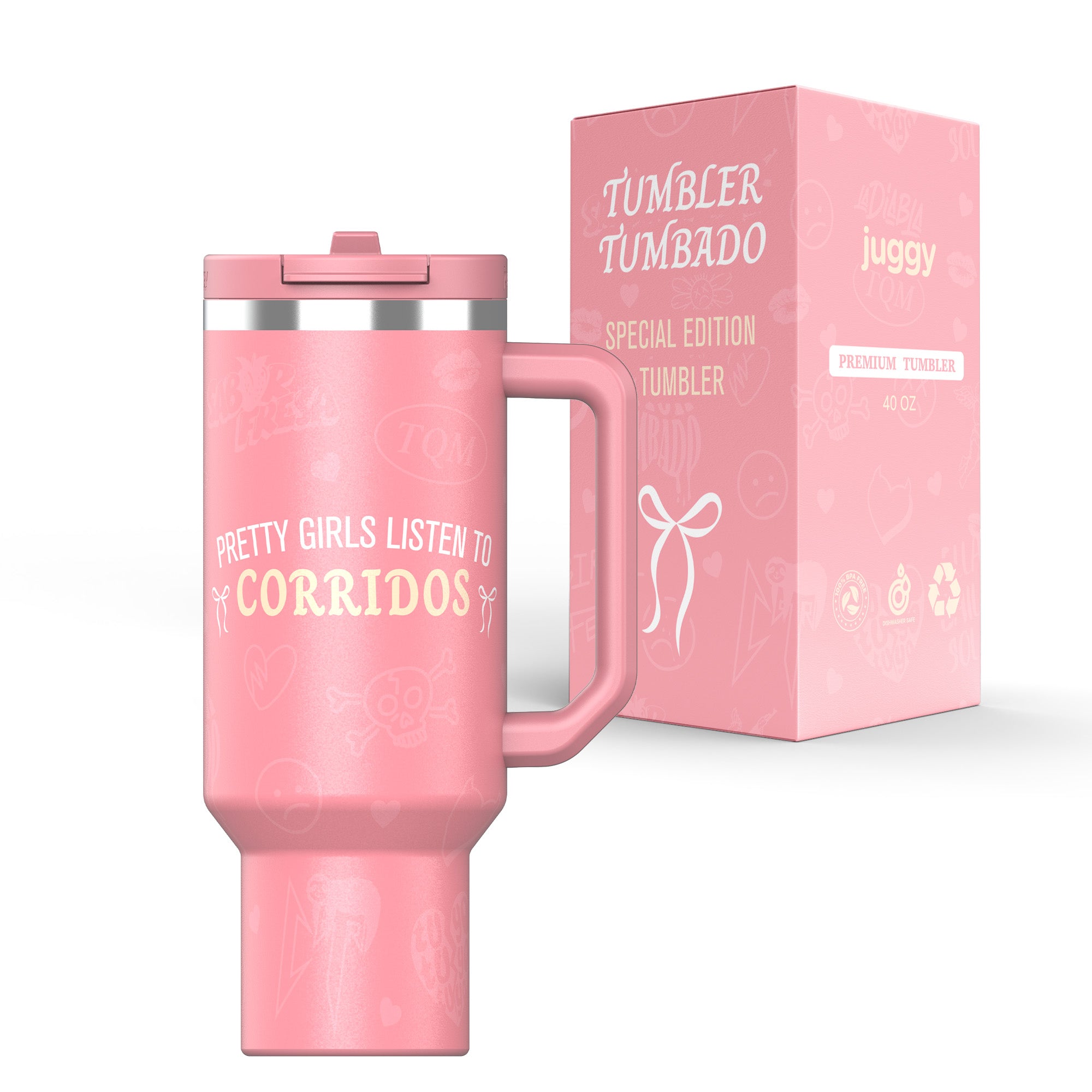 Corridos Tumbados 40oz Tumbler