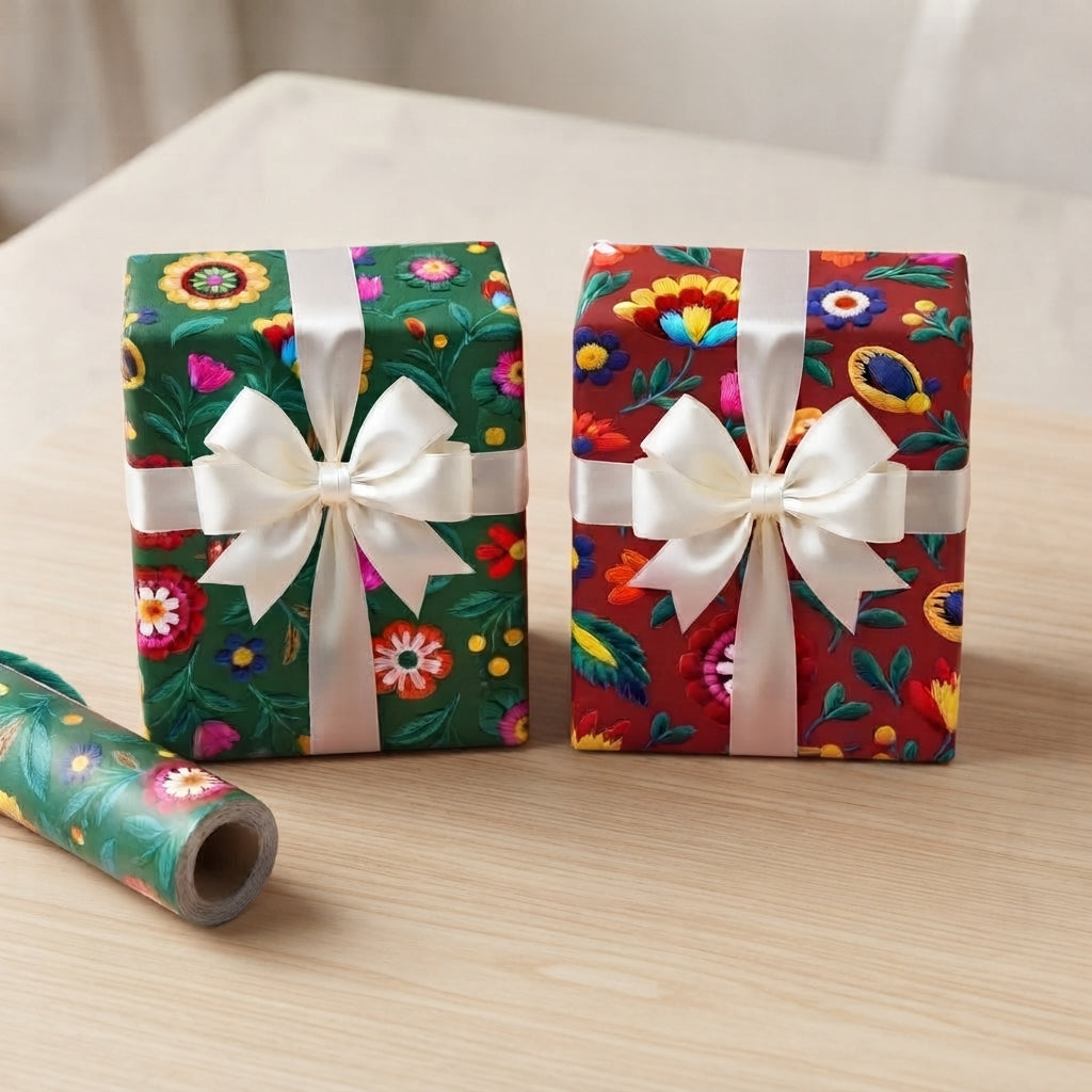 Mexican double-sided Wrapping Paper
