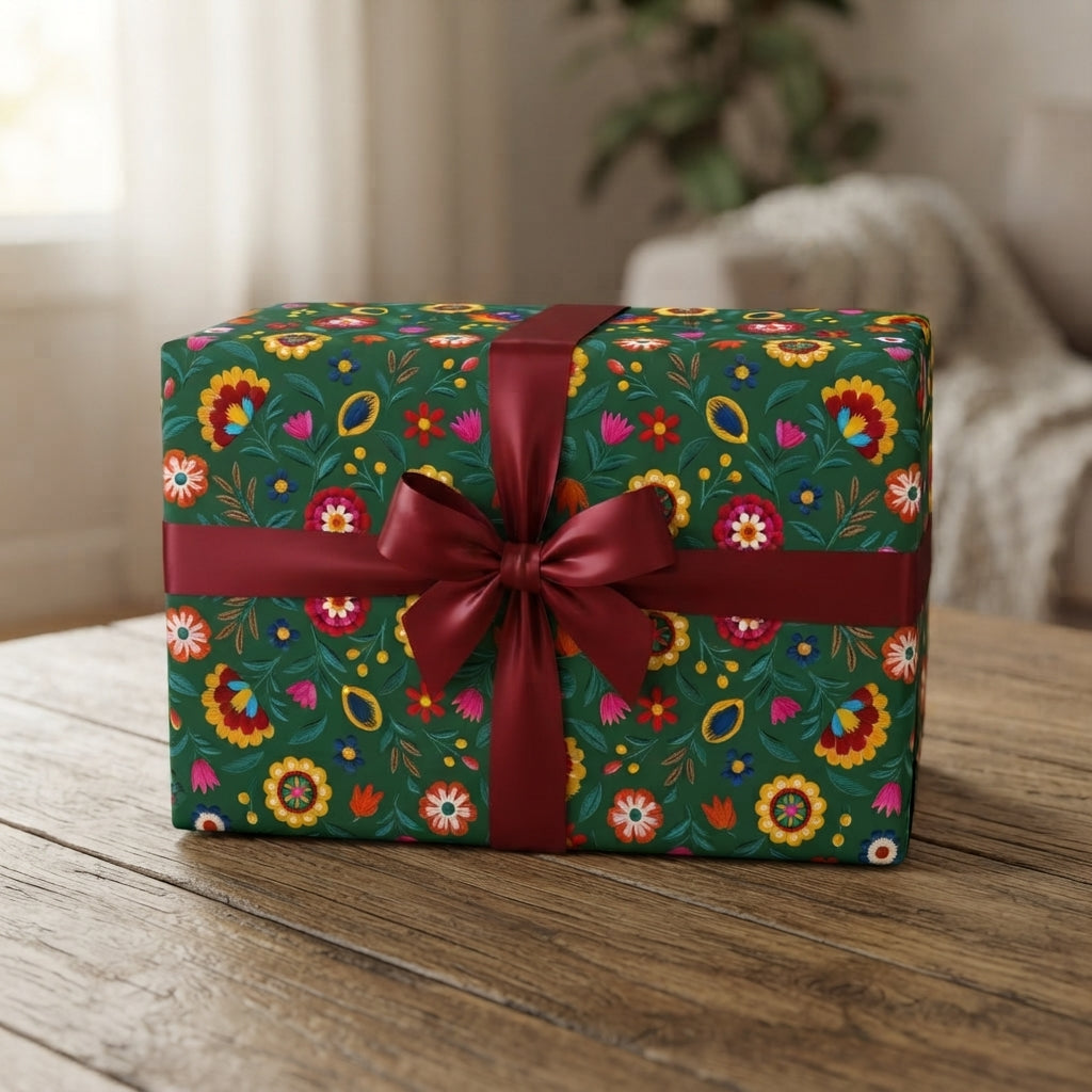 Mexican double-sided Wrapping Paper