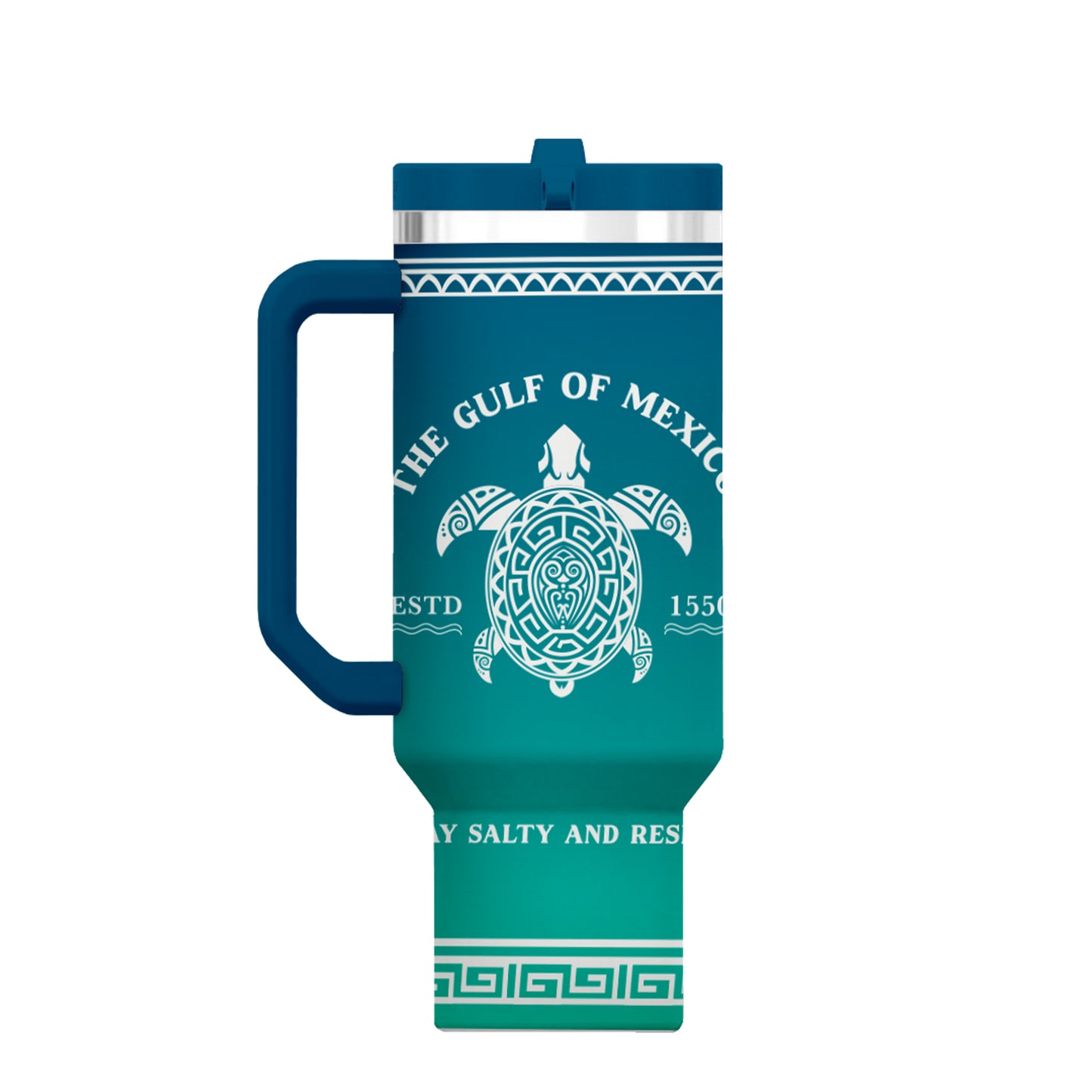 Gulf of Mexico Blue 40oz Tumbler