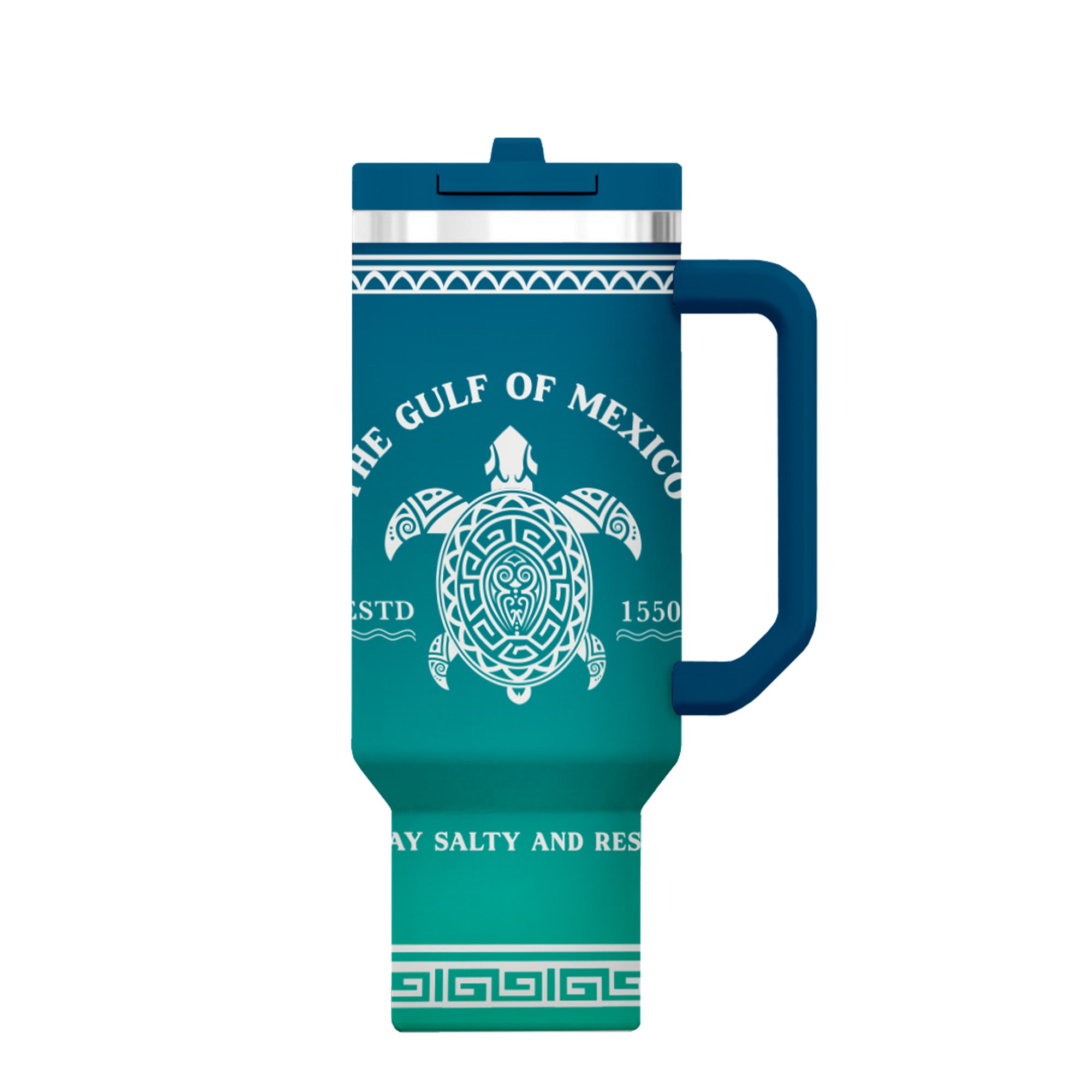Gulf of Mexico Blue 40oz Tumbler