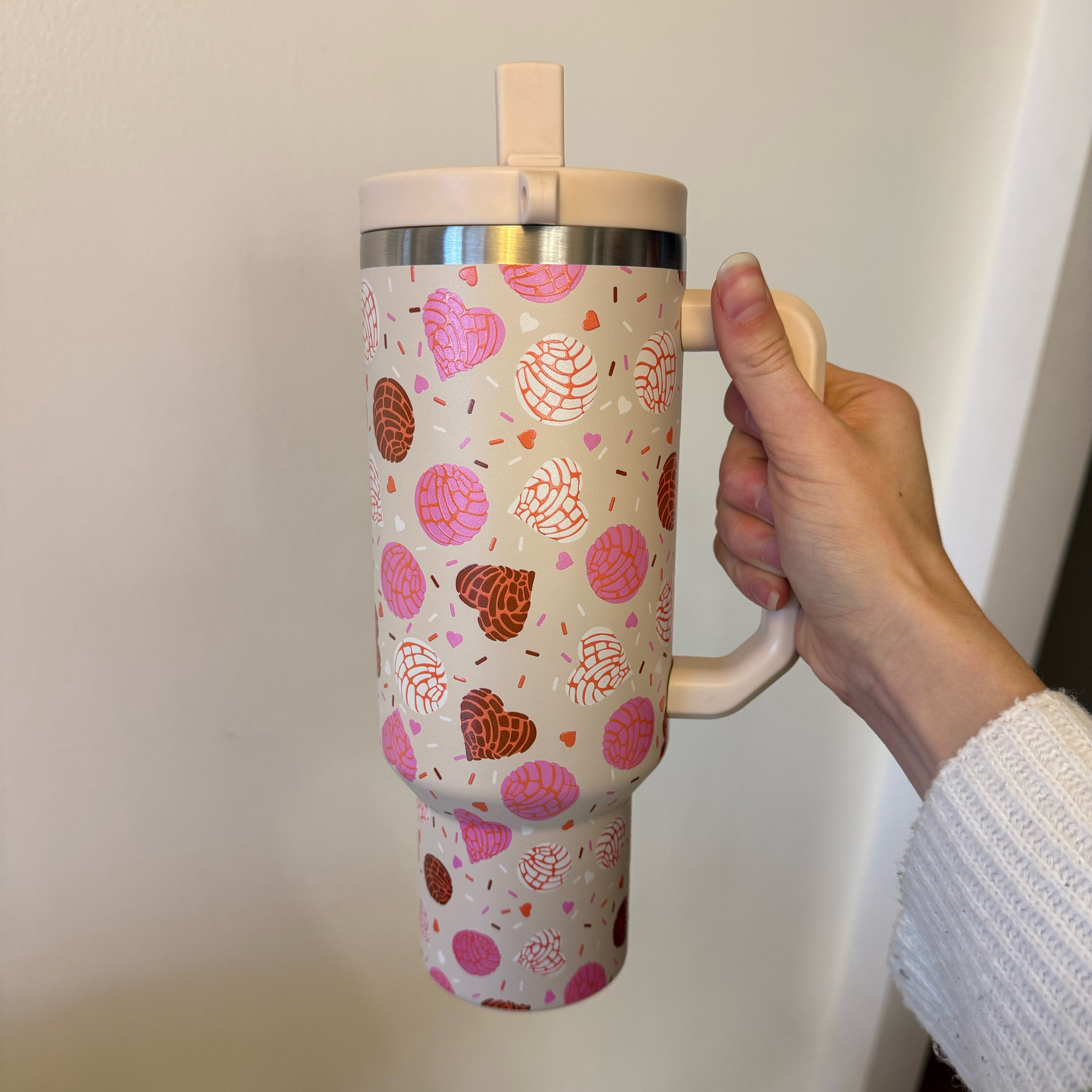 Conchas 40 oz Stainless Tumbler