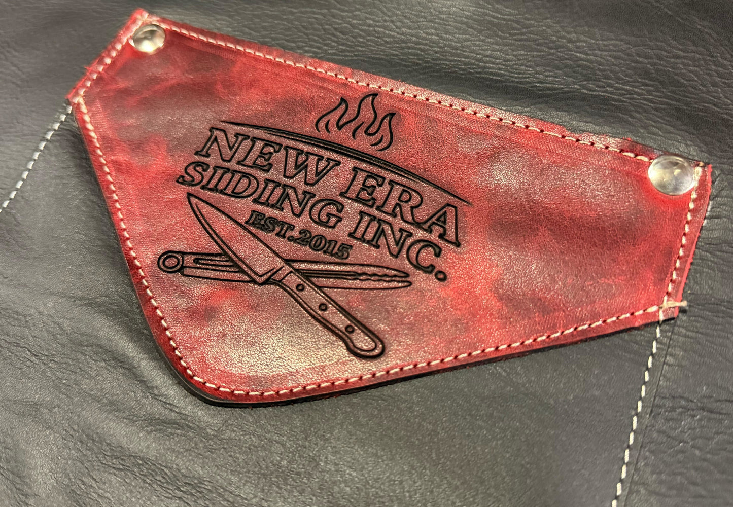 Genuine Leather "El Jefe" Grilling Apron