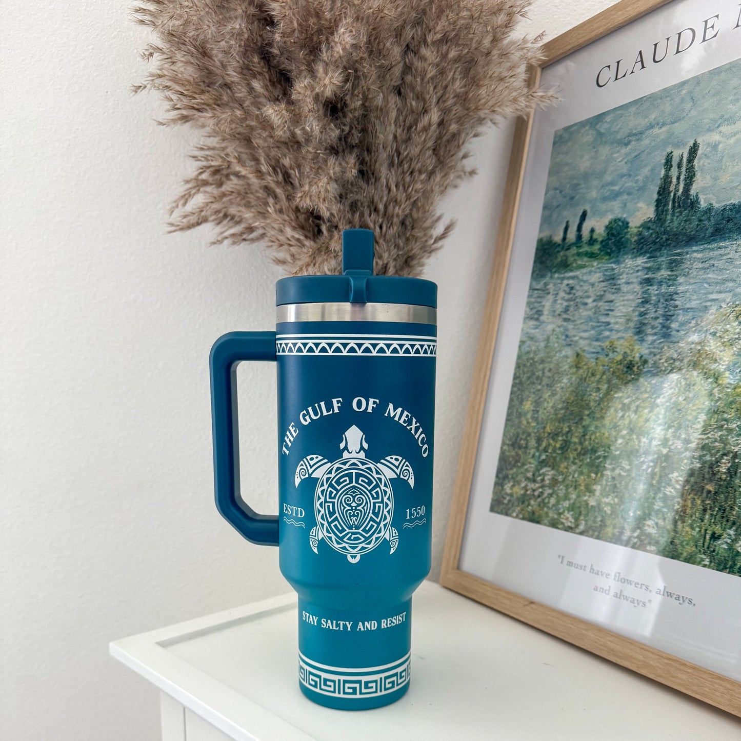 Gulf of Mexico Blue 40oz Tumbler