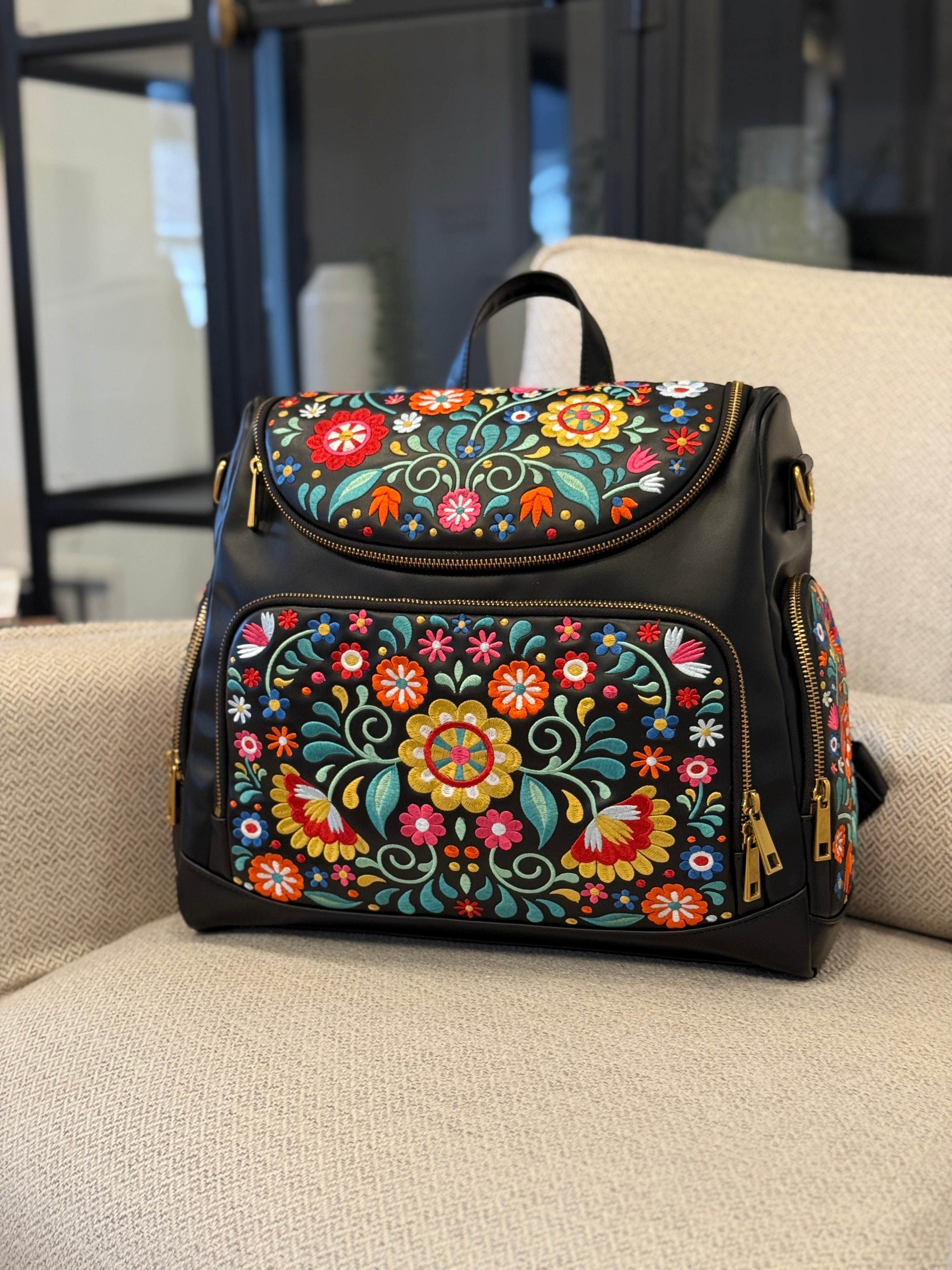 Bordado Multifunction Backpack