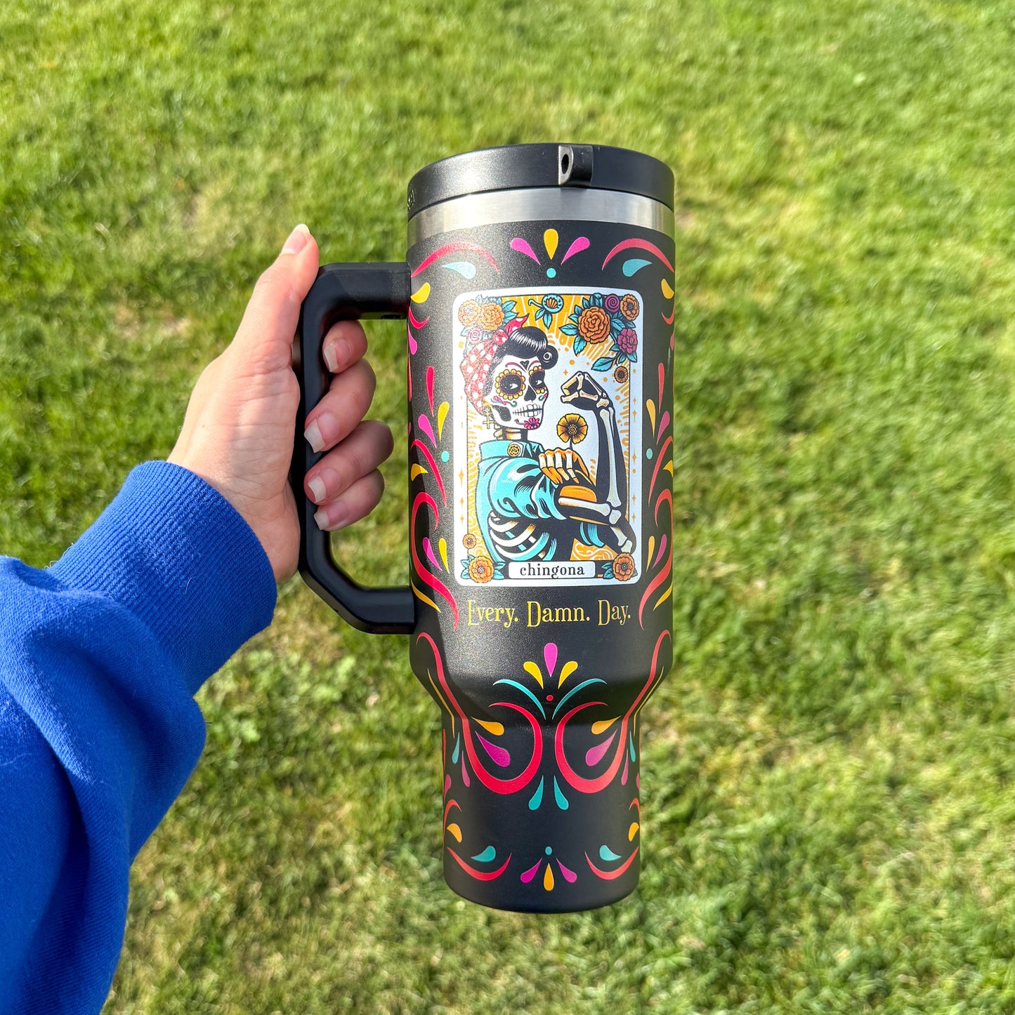 Chingona 40 OZ Tumbler
