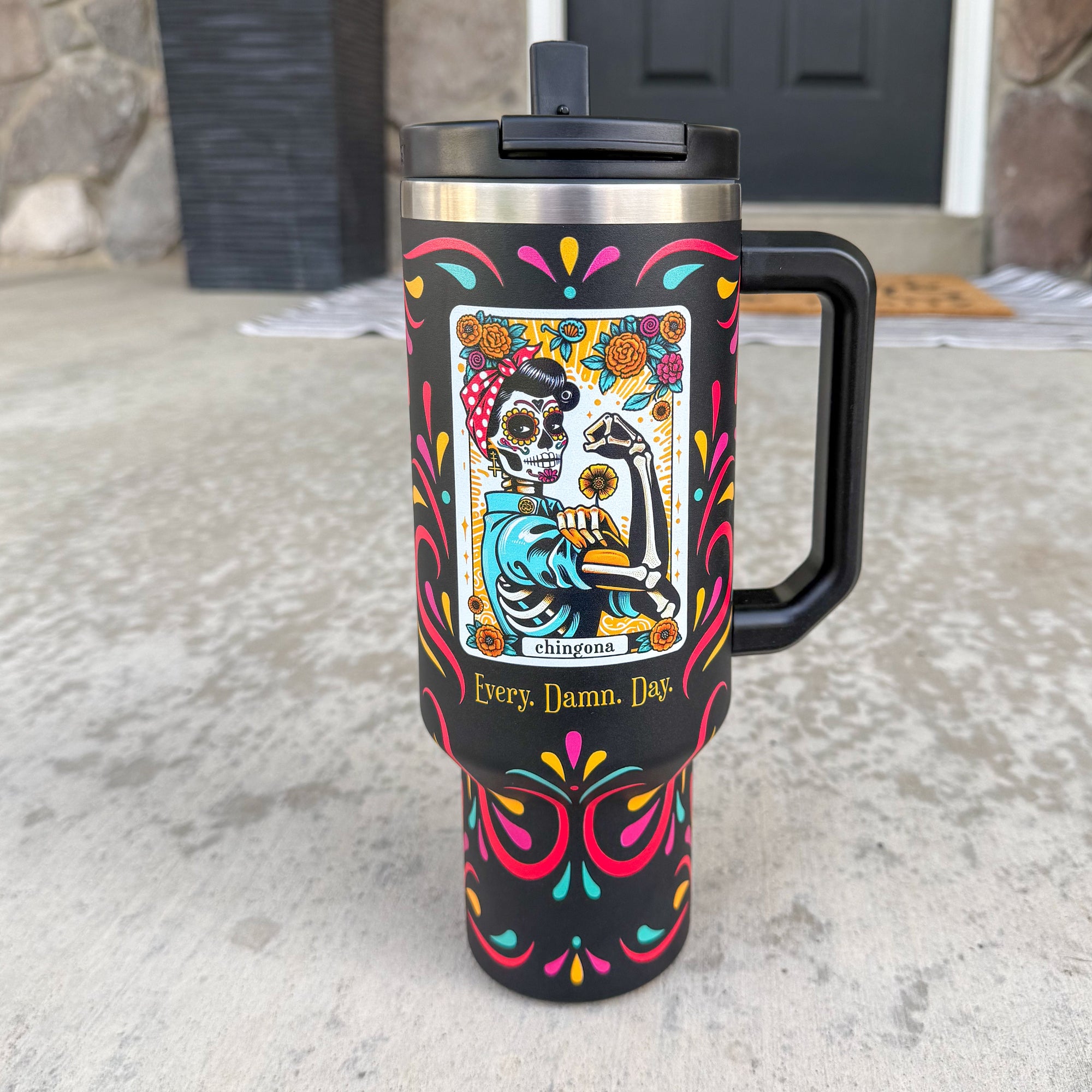 Chingona 40 OZ Tumbler
