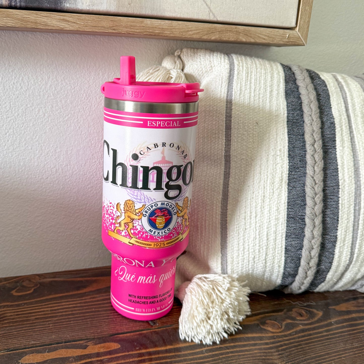 Chingona Modelo 40 OZ Tumbler