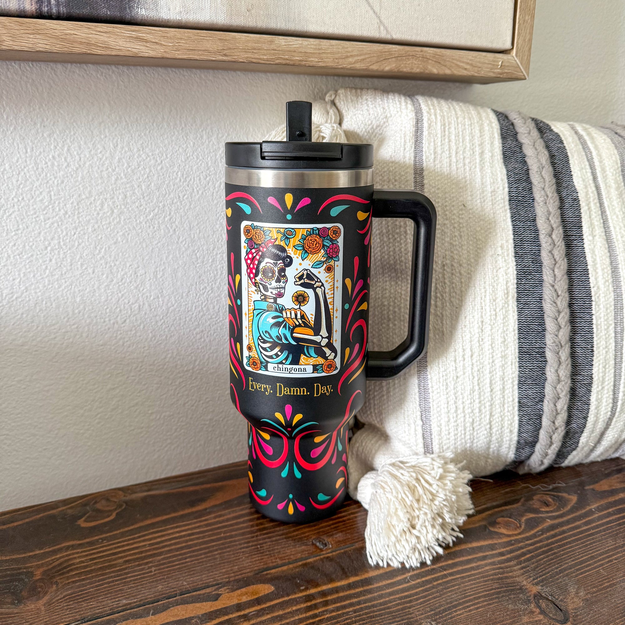 Chingona 40 OZ Tumbler