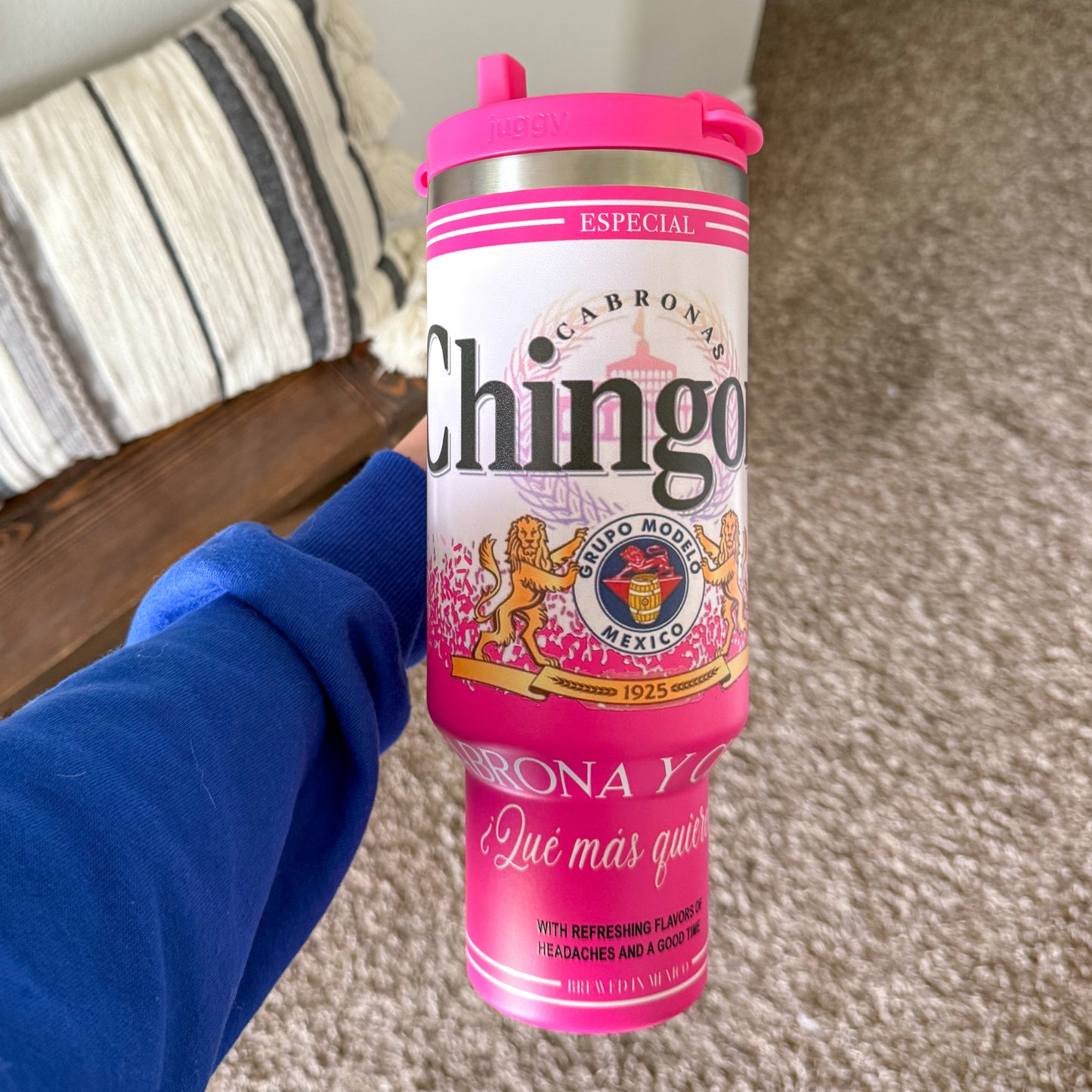 Chingona Modelo 40 OZ Tumbler