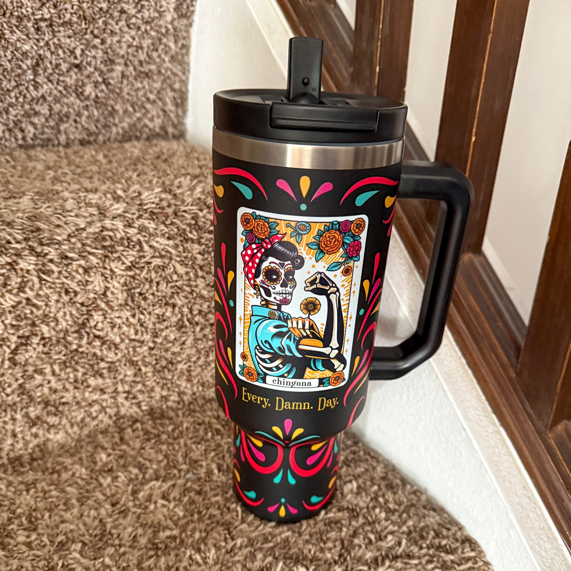 Chingona 40 OZ Tumbler