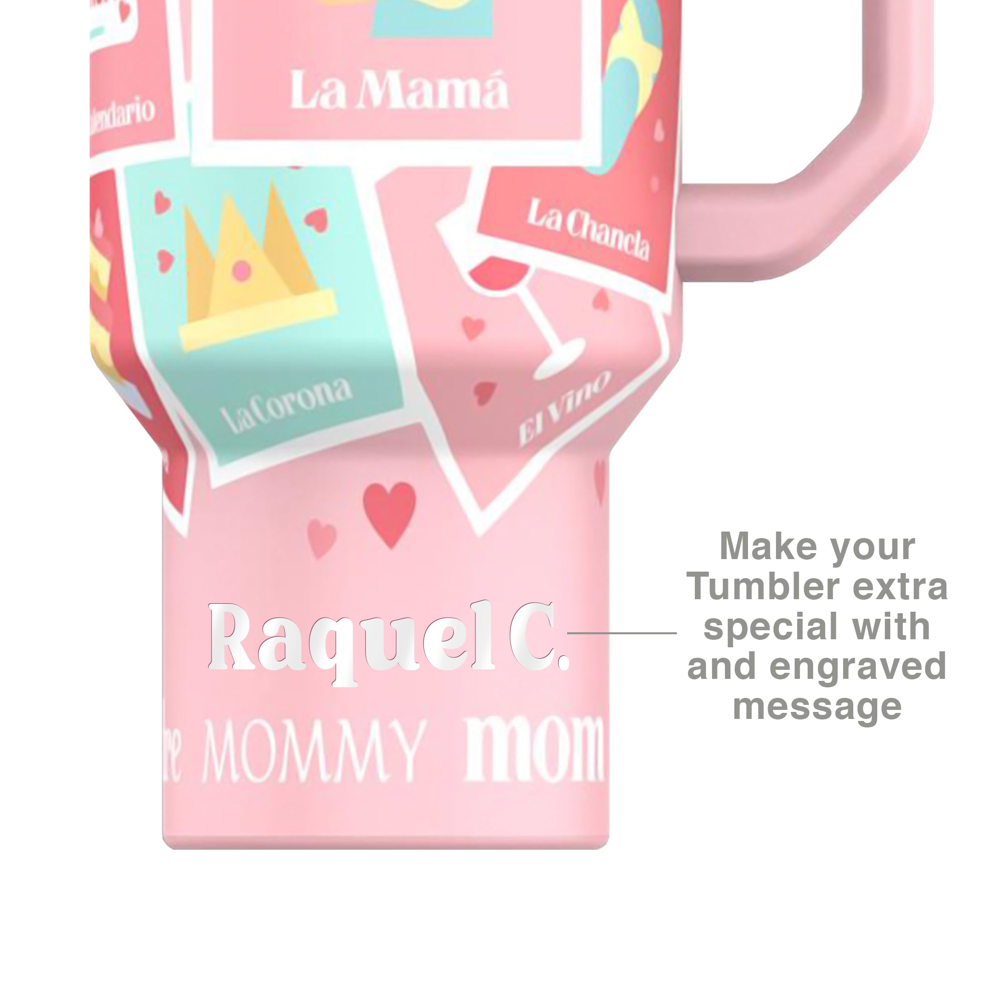 La Mamá 40 oz Stainless Tumbler - Preorder