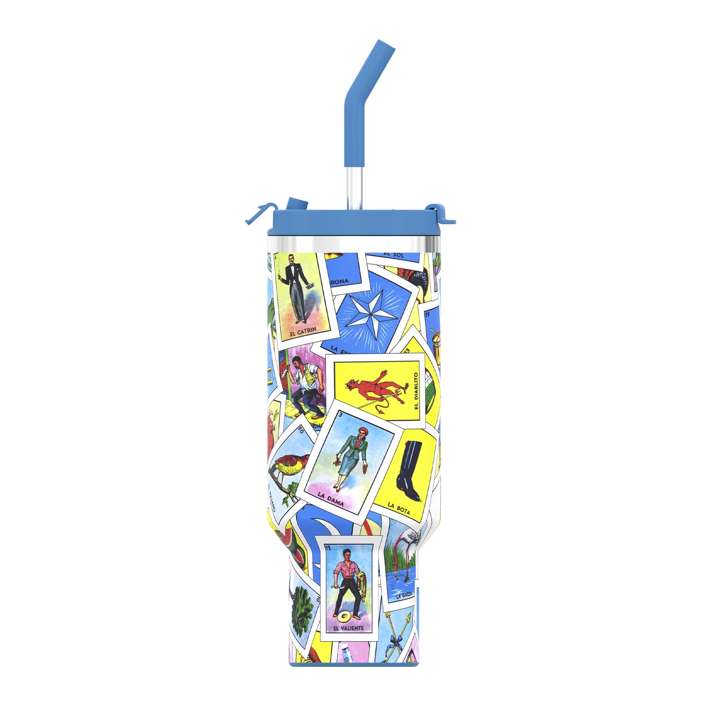 Loteria 40 oz Stainless Tumbler