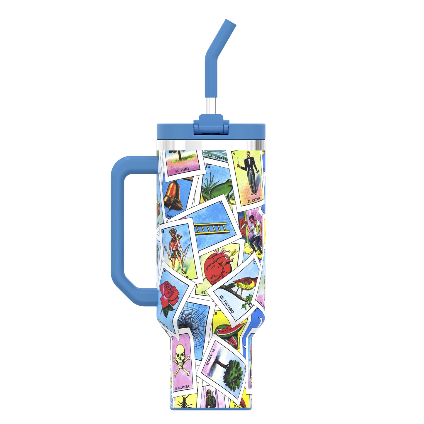 Loteria 40 oz Stainless Tumbler