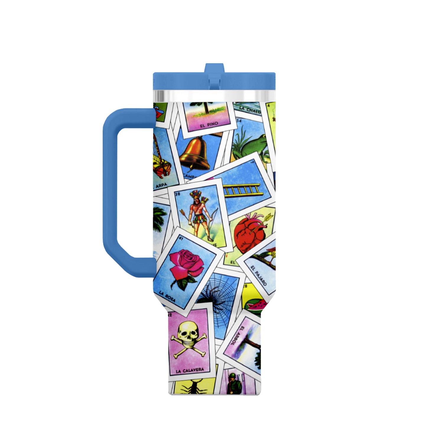 Loteria 40 oz Stainless Tumbler