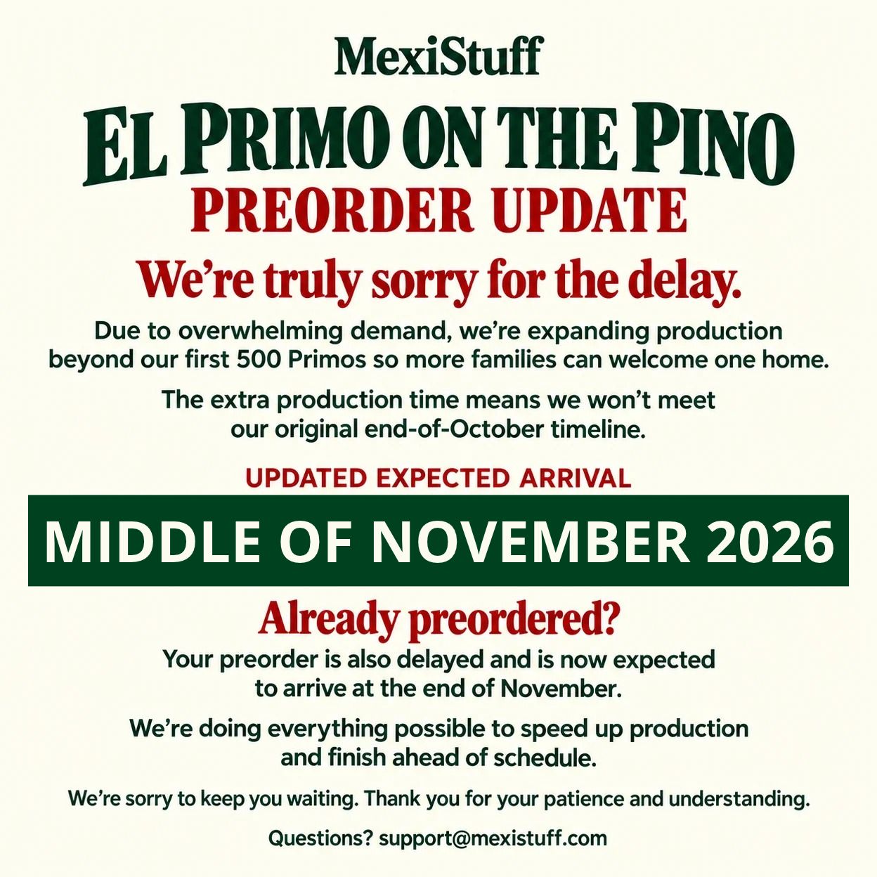 El Primo On The Pino™