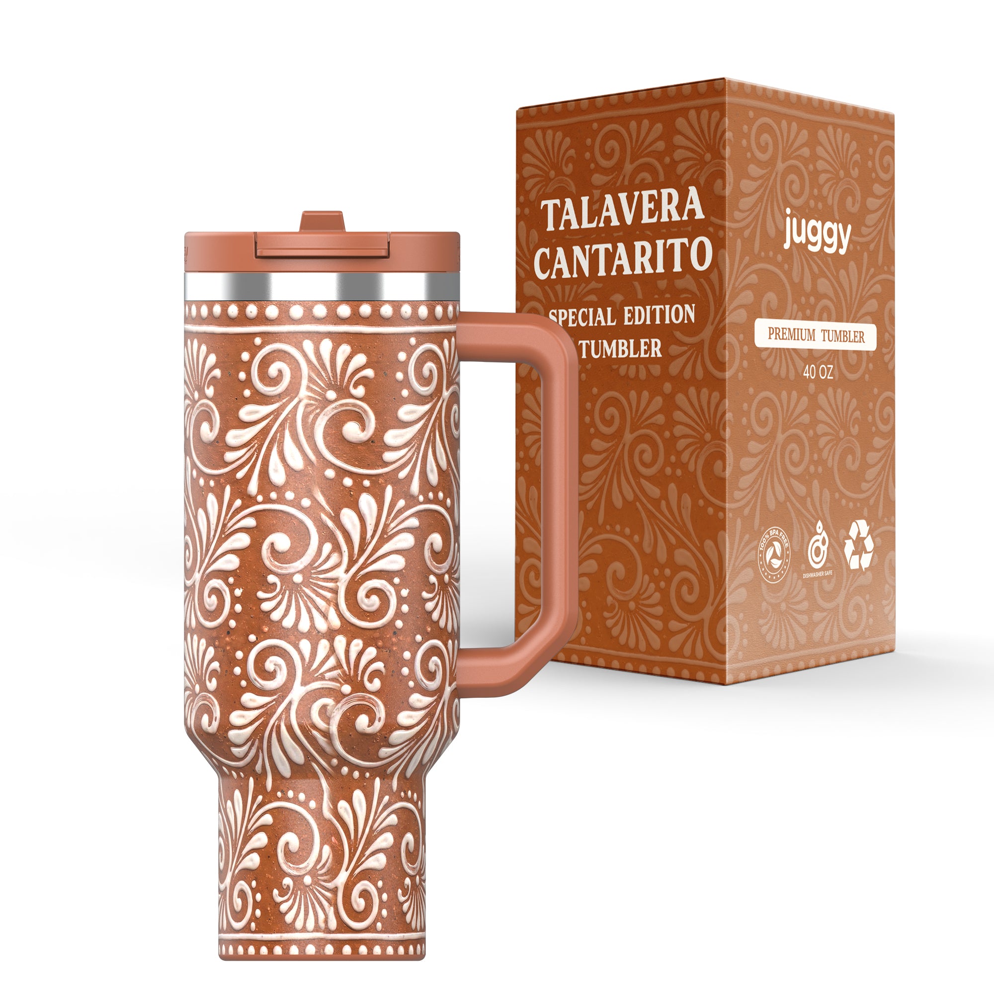 Talavera Cantarito 40oz Tumbler