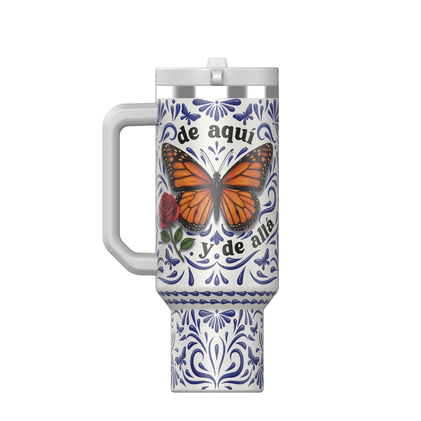 De Aquí y De Allá 40oz Tumbler