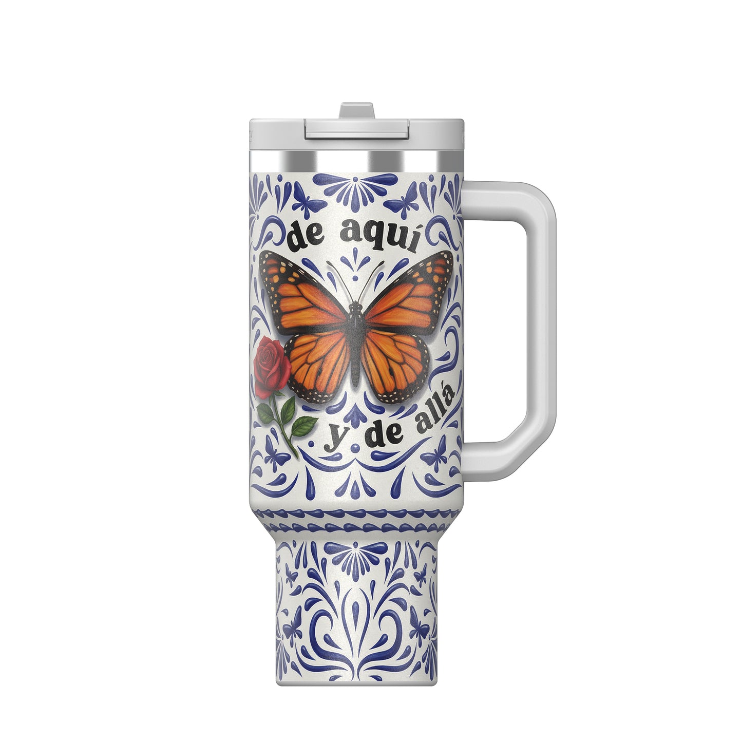 De Aquí y De Allá 40oz Tumbler