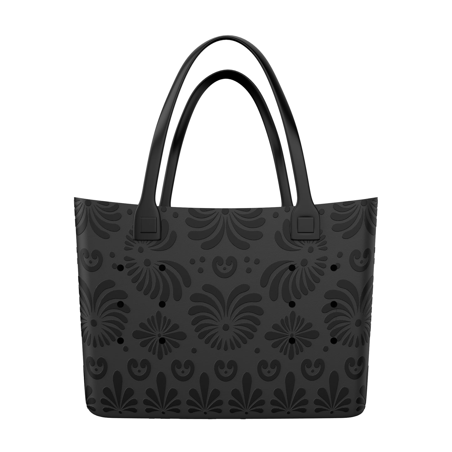 Black Talavera Tote Bag