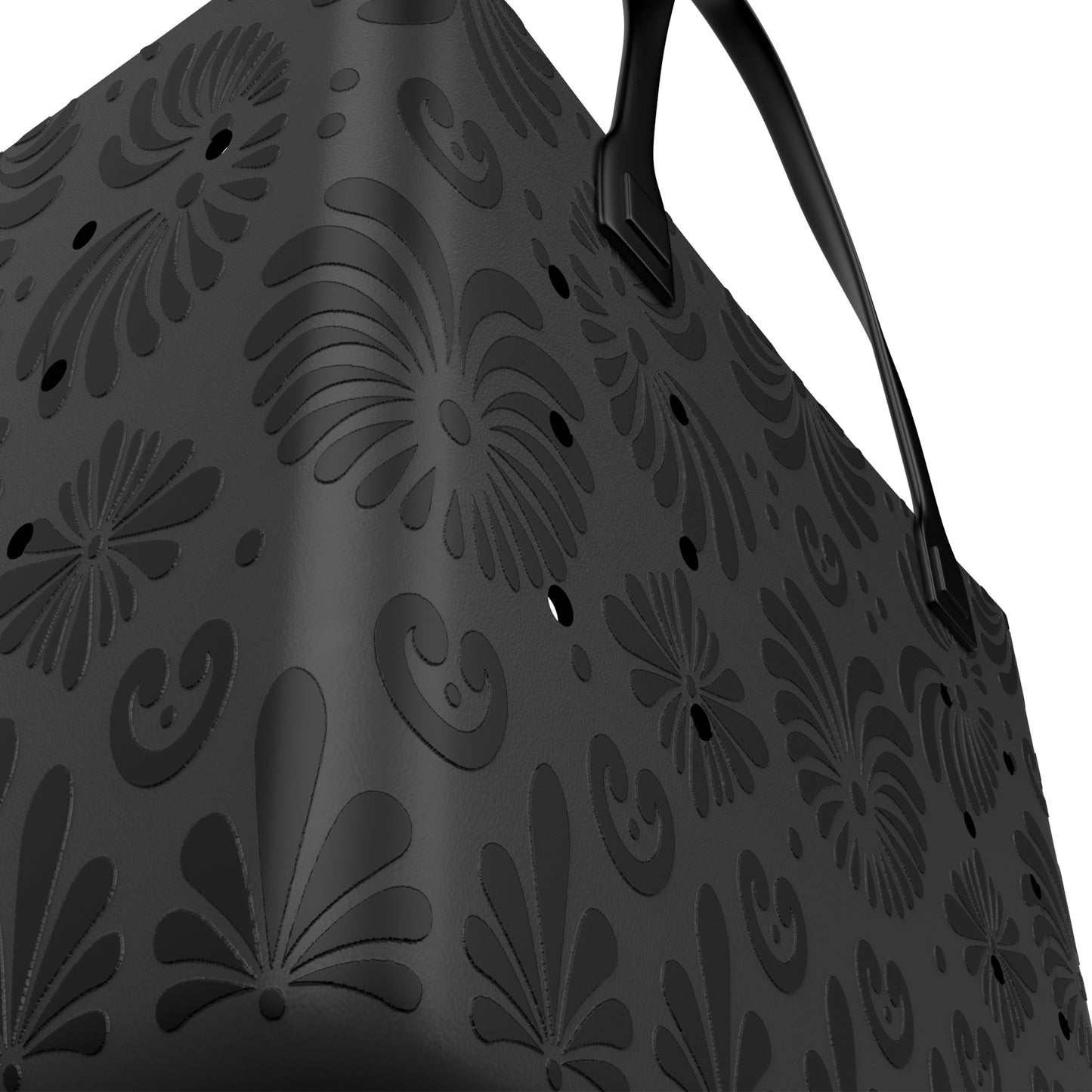 Black Talavera Tote Bag