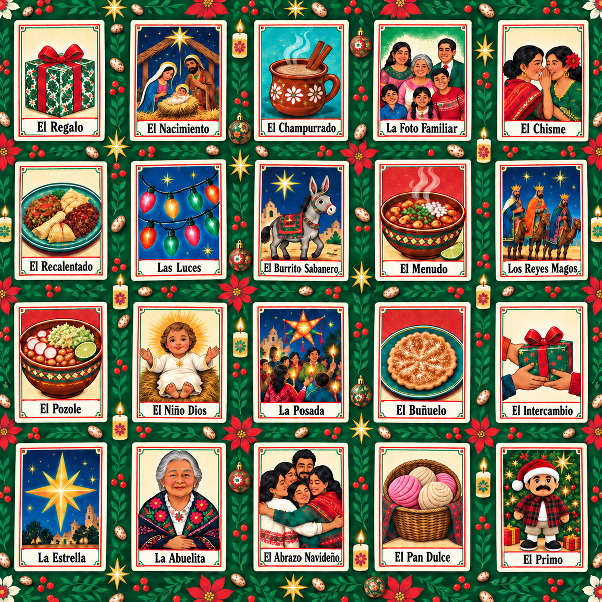 Mexican double-sided Wrapping Paper