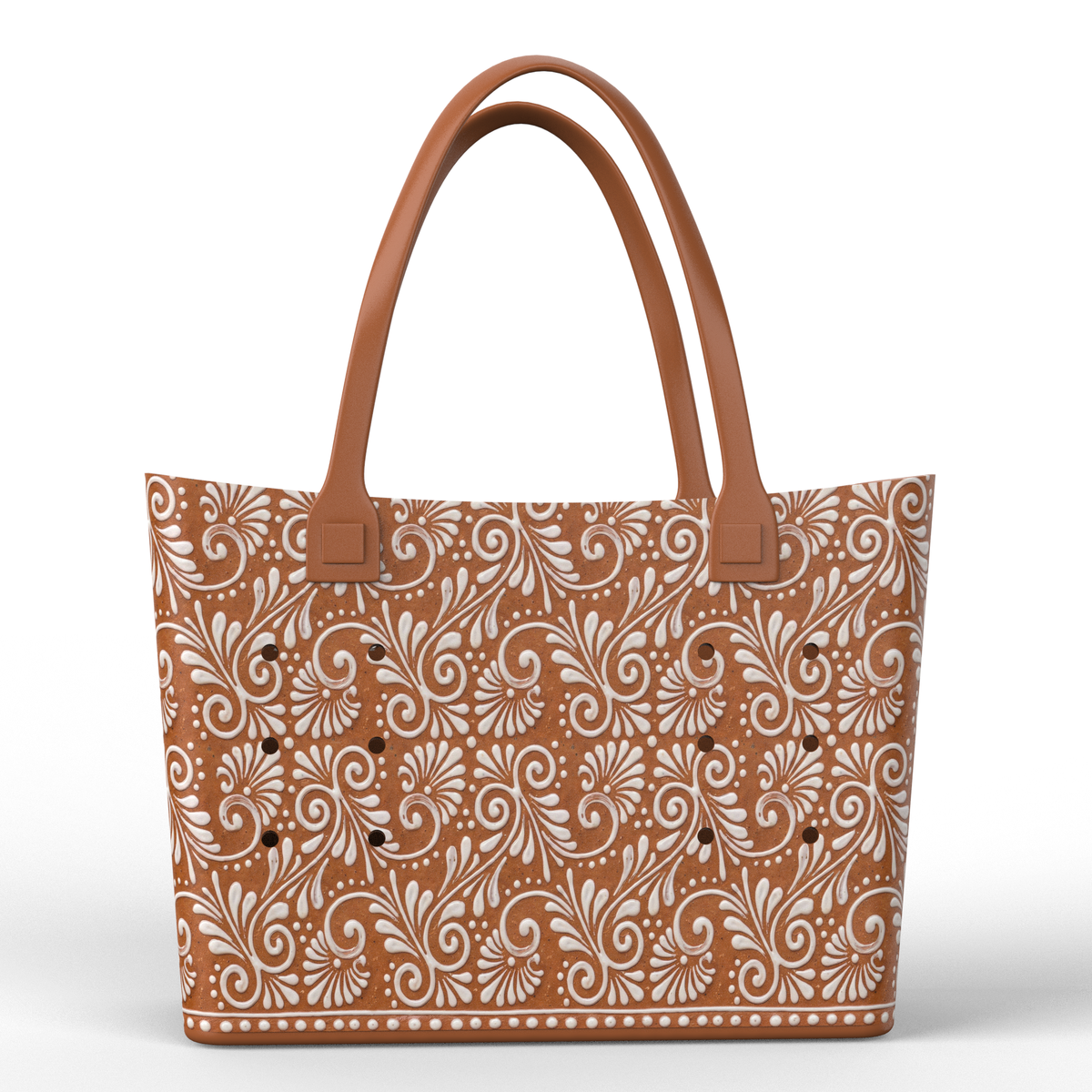 ソ*テ様 FETICO Flower-Embossed Tote Bag lit Talavera Cantarito Tote Bag – MexiStuff