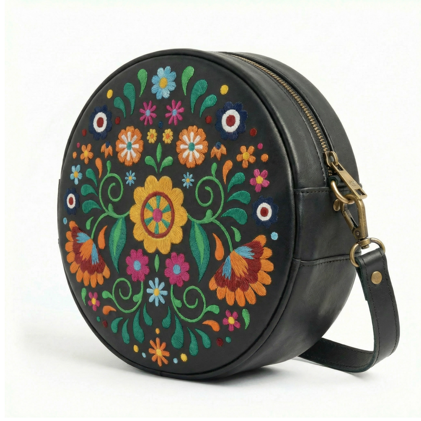Bordado Circle Bag