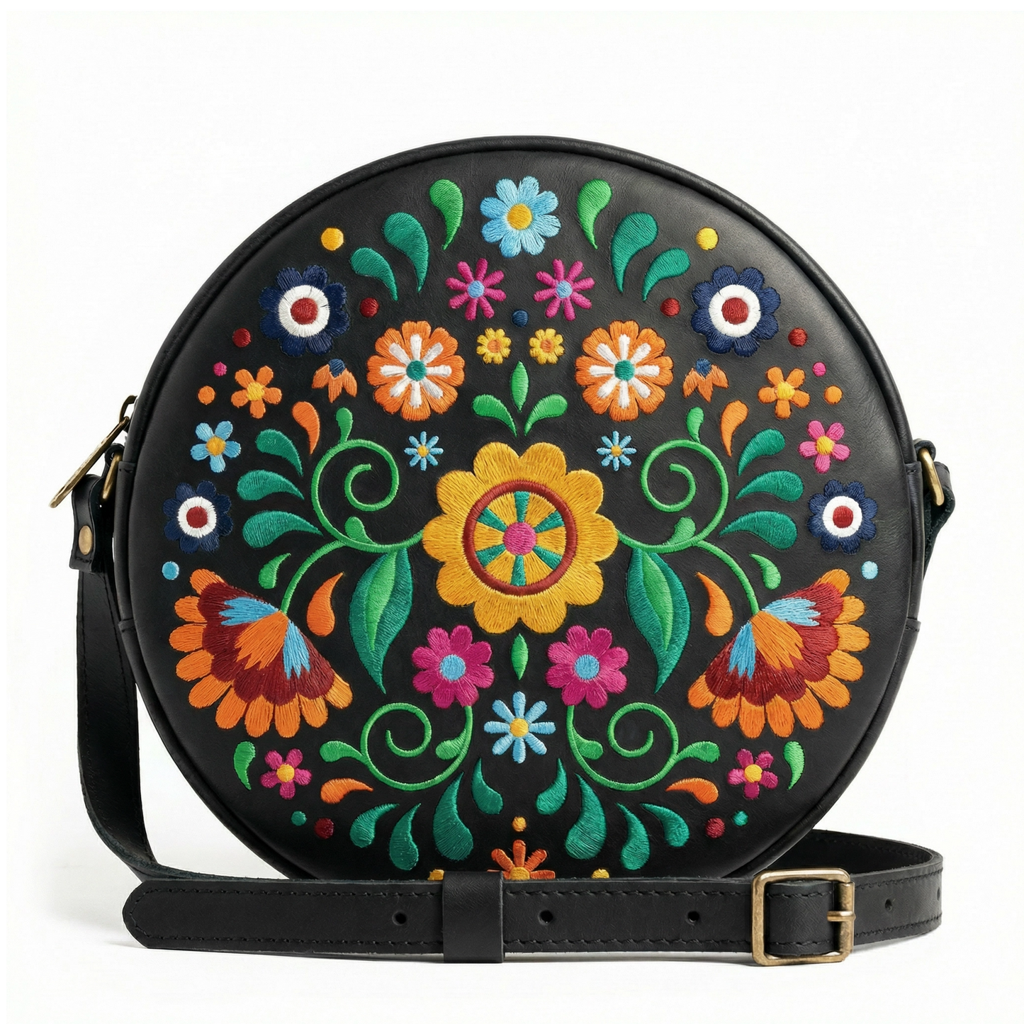 Bordado Circle Bag