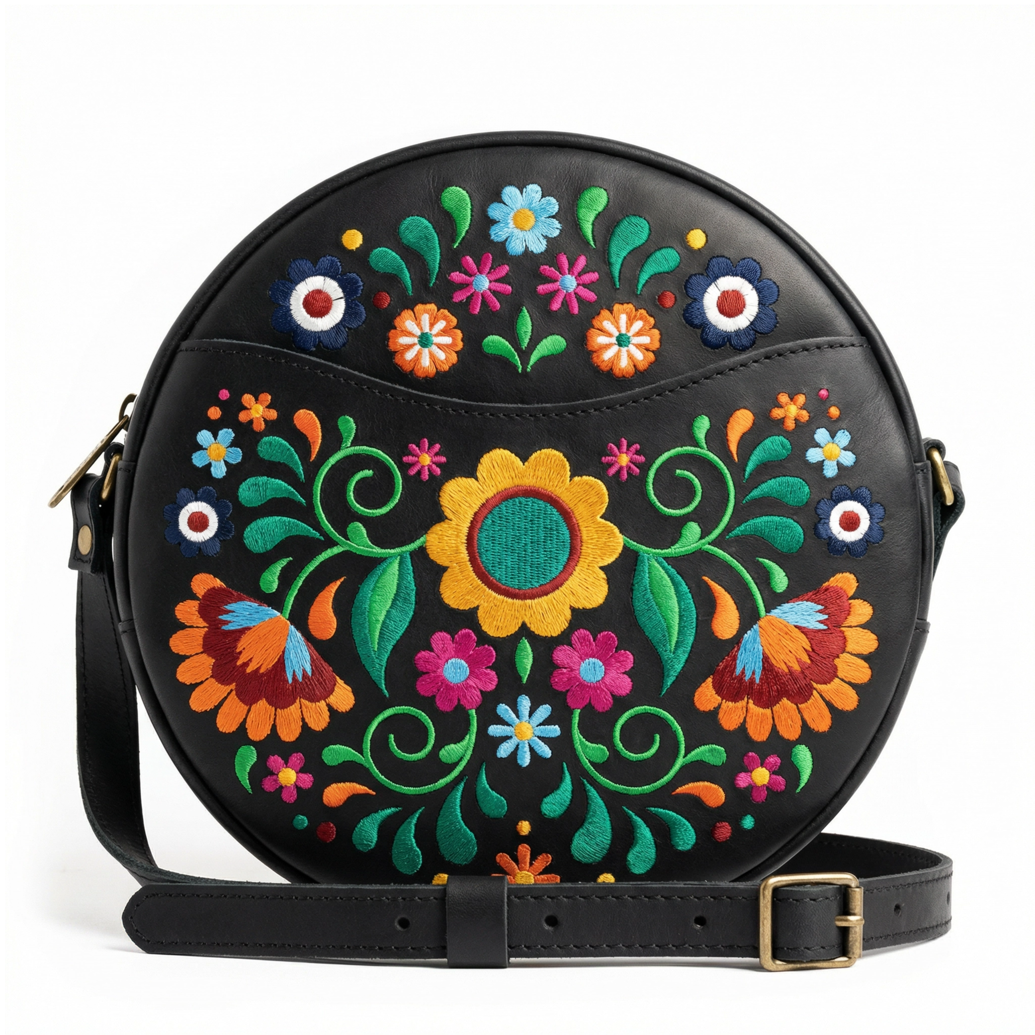 Bordado Circle Bag