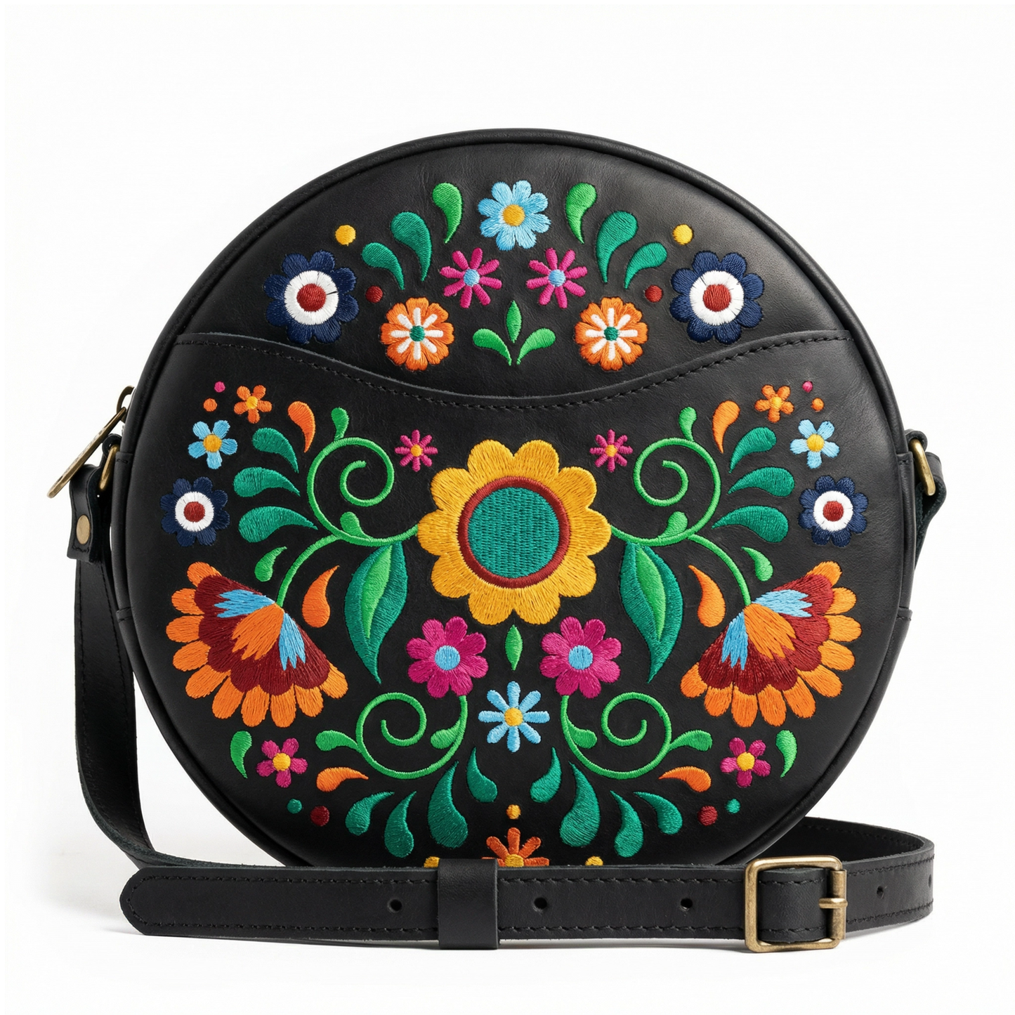 Bordado Circle Bag