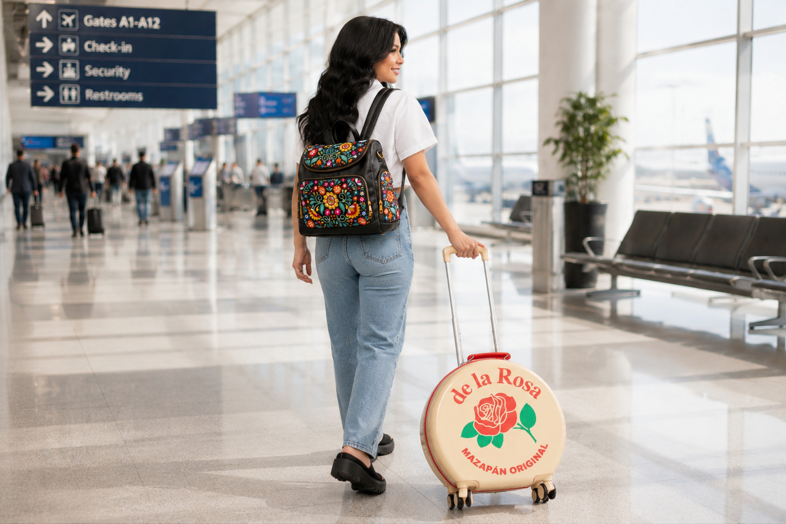 Bordado Multifunction Backpack