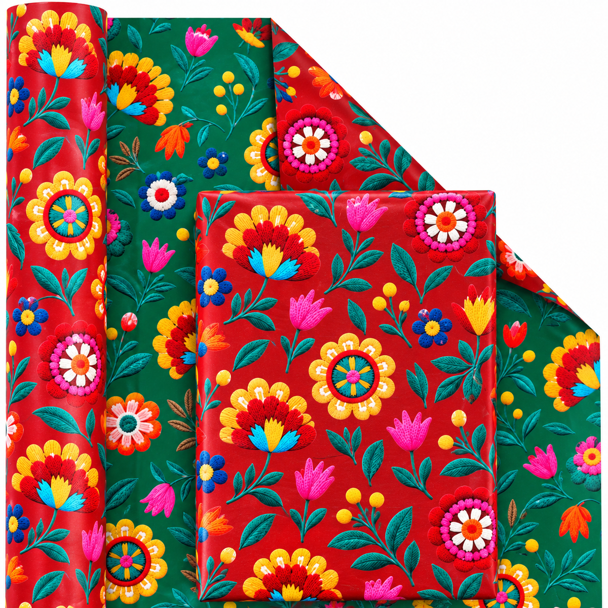Mexican double-sided Wrapping Paper