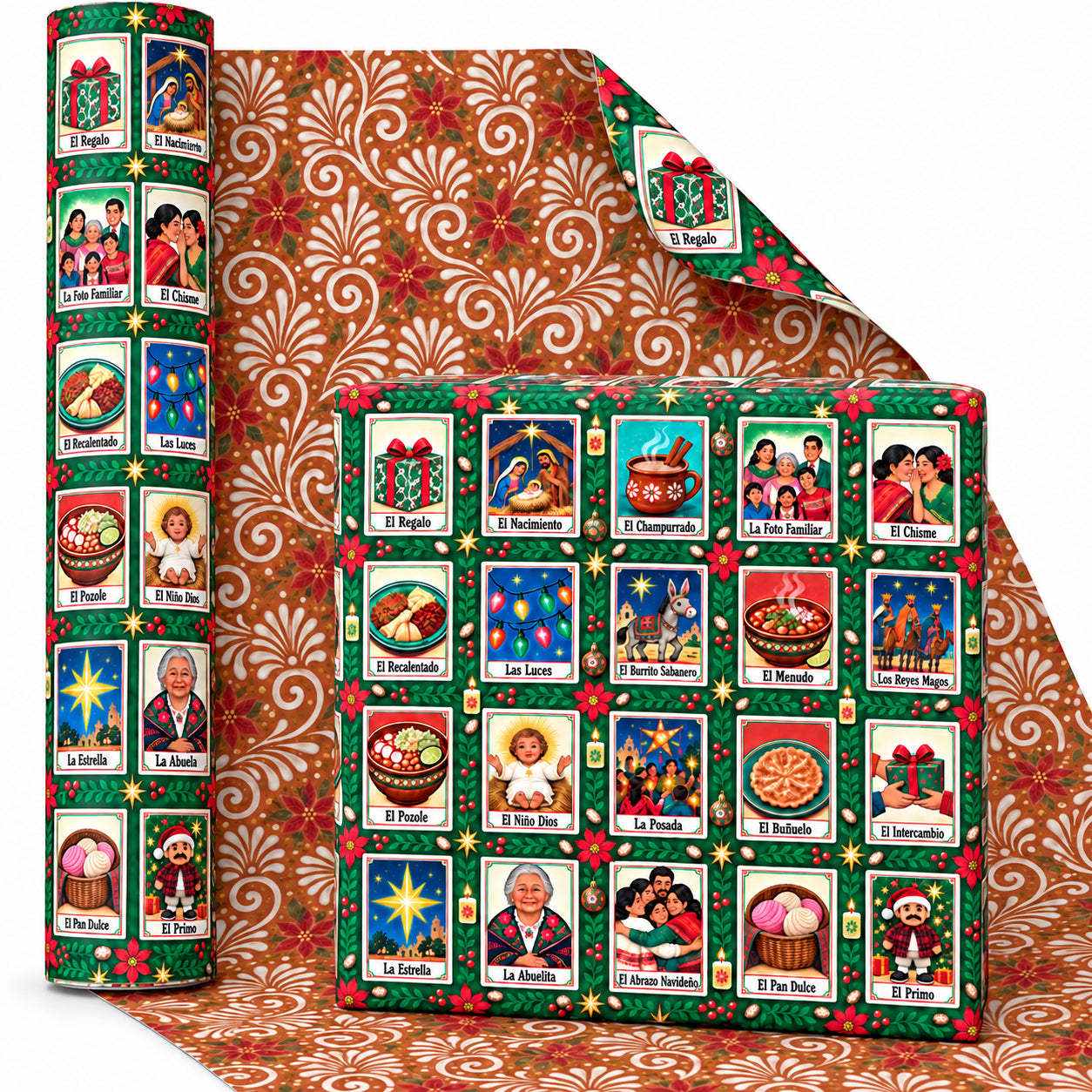 Mexican double-sided Wrapping Paper