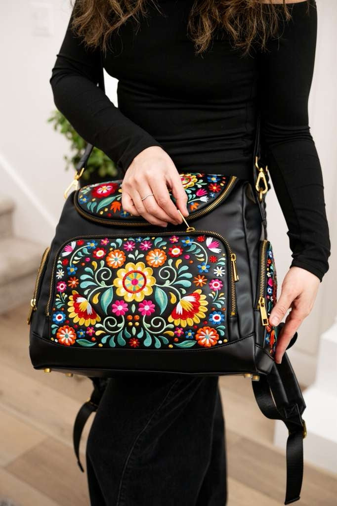 Bordado Multifunction Backpack