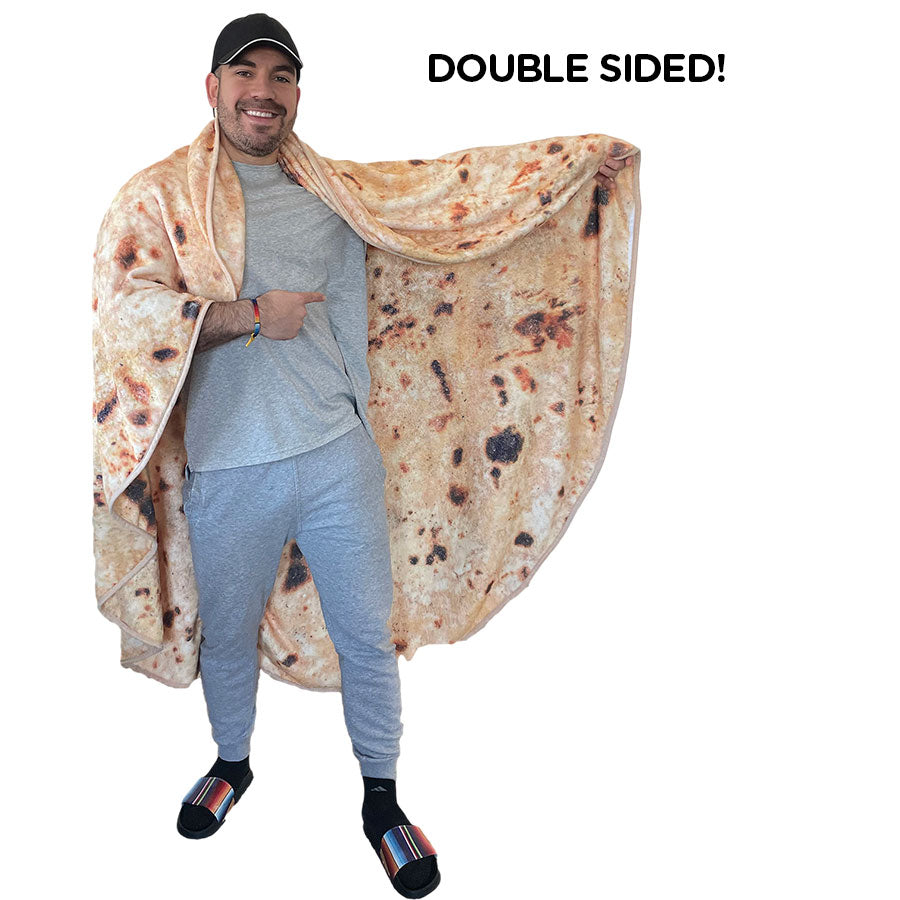 Double sided burrito online blanket