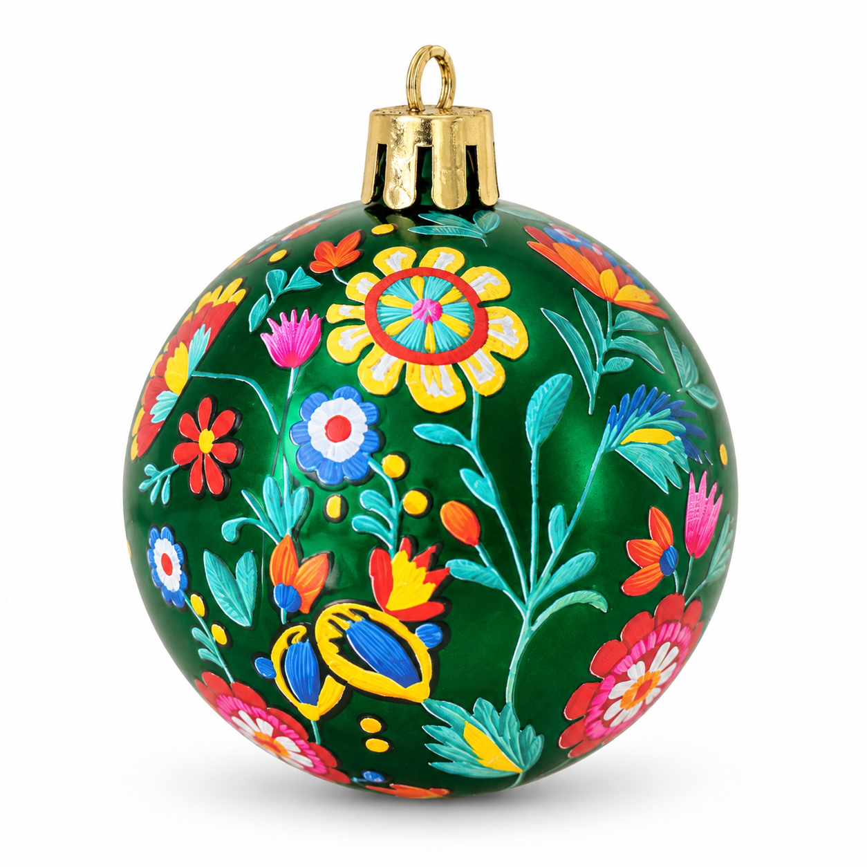 Premium Bordado Navidad Tree Ornaments