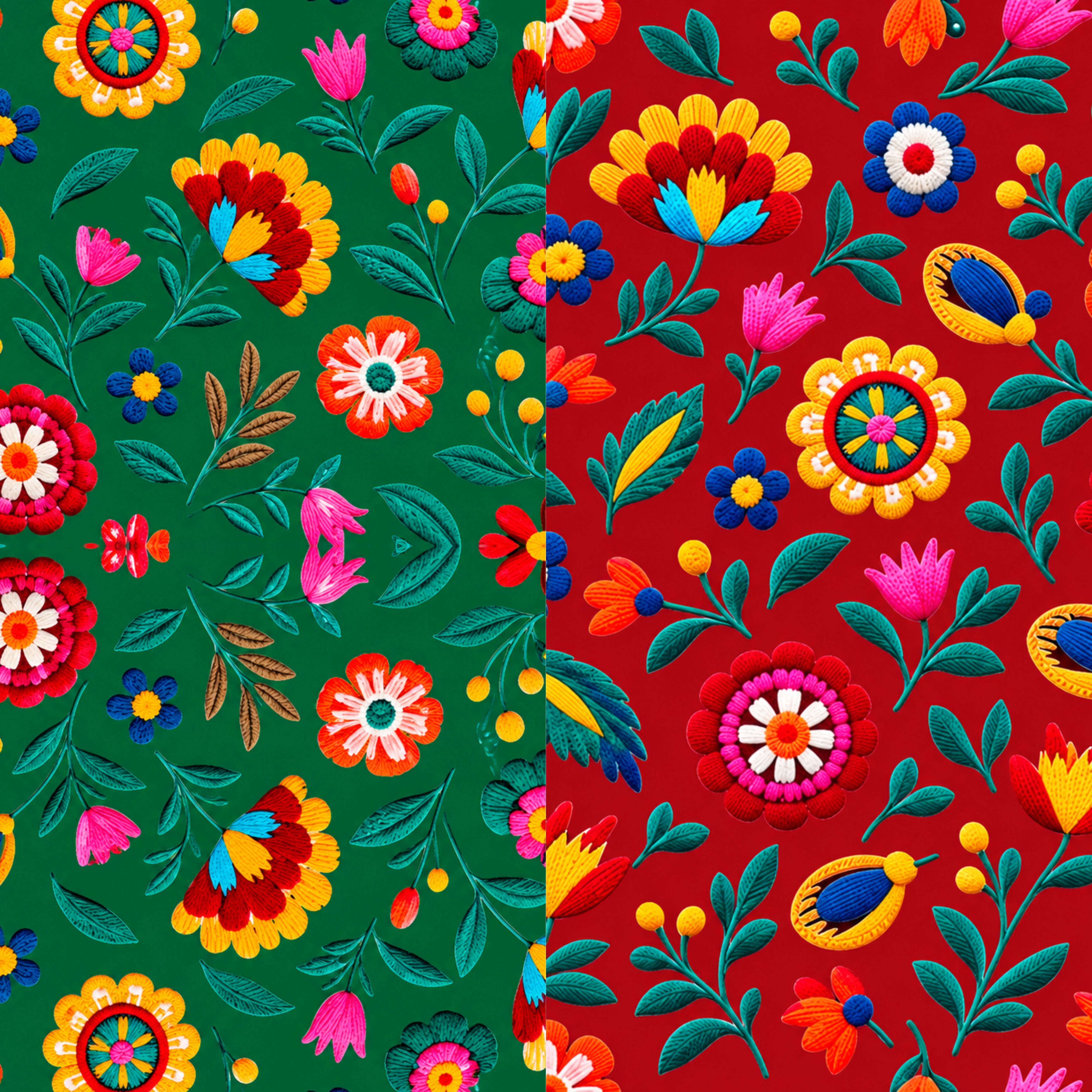Mexican double-sided Wrapping Paper