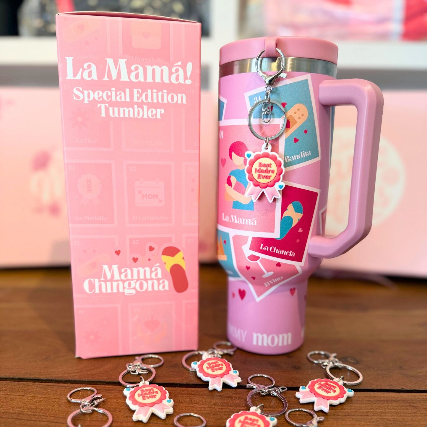 La Mamá 40 oz Stainless Tumbler