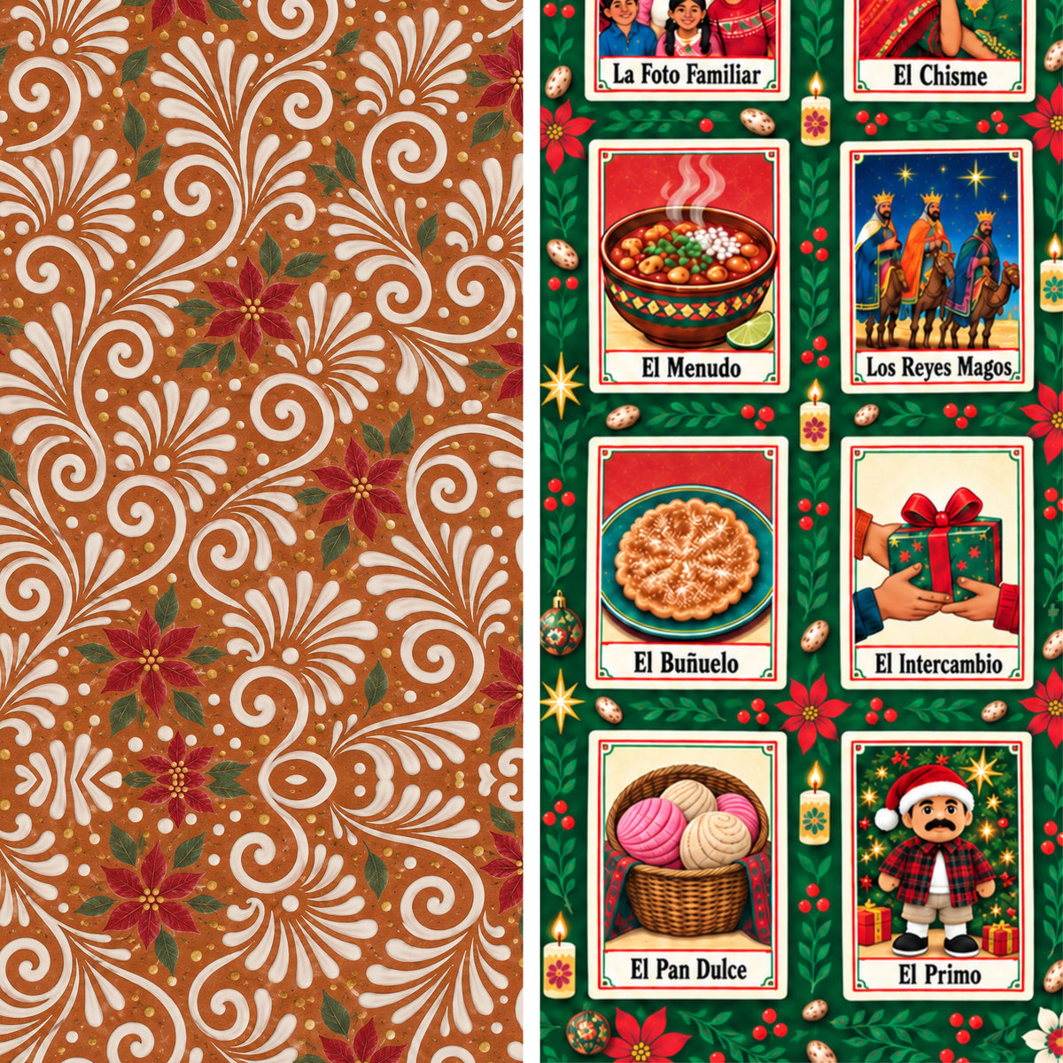 Mexican double-sided Wrapping Paper