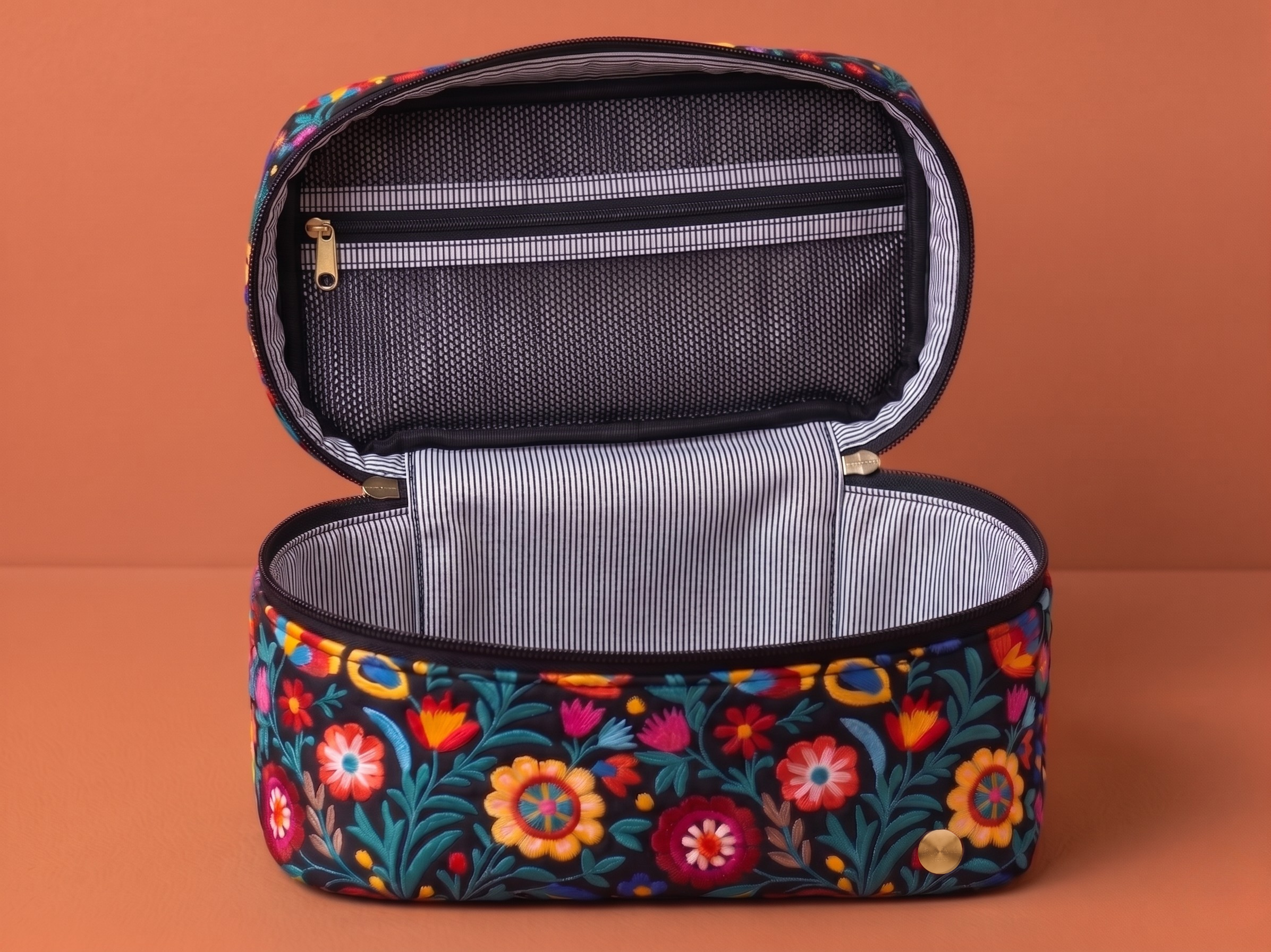 Cosmetics Quilted Bag