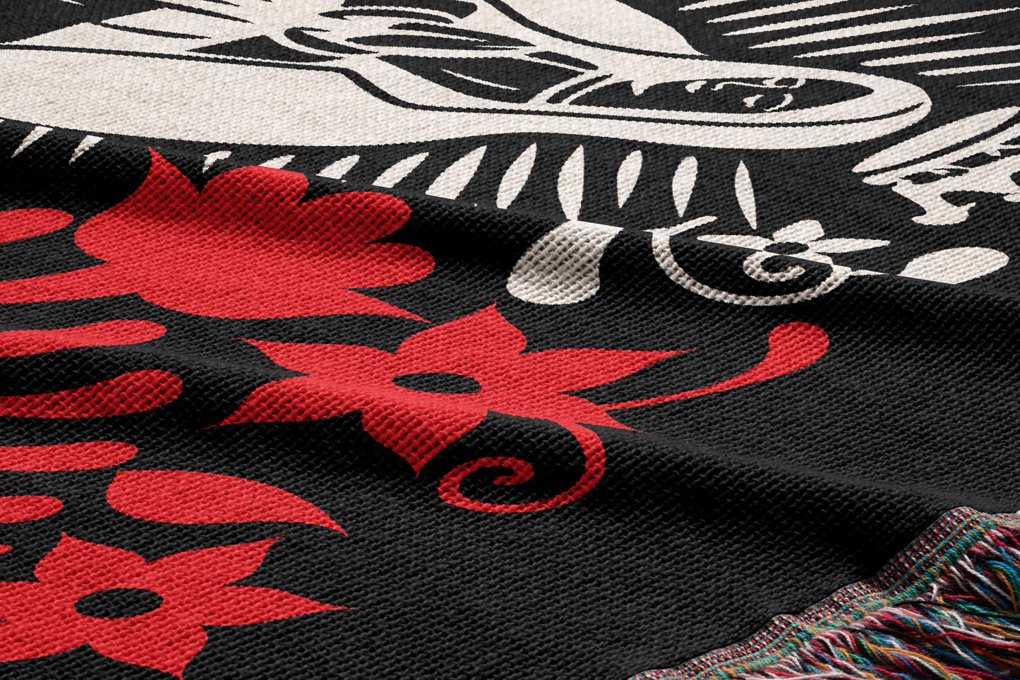 Queen of Mexico Woven Throw Blanket